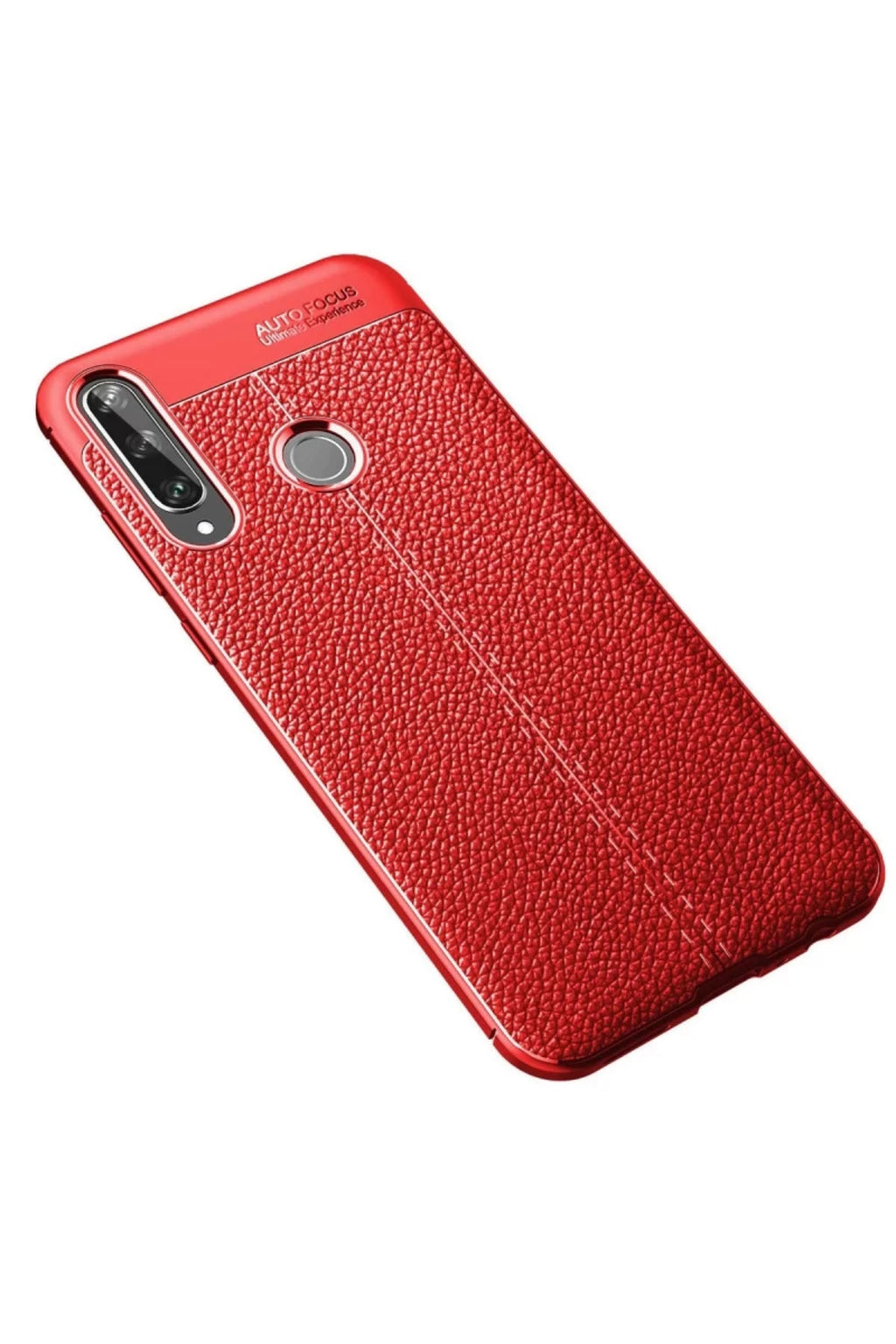 Huawei Y6P Uyumlu Kılıf Auto Focus Kapak - Kırmızı