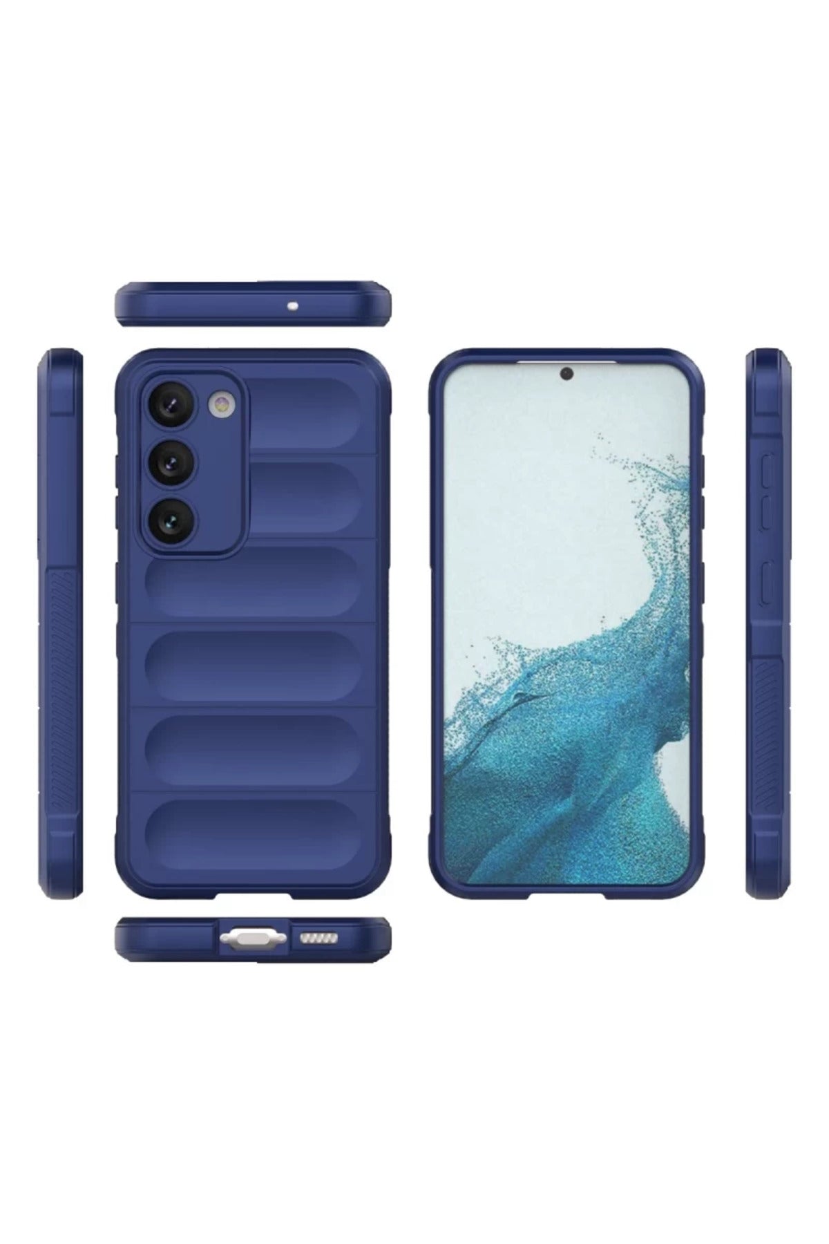 Samsung Galaxy S23 Plus Uyumlu Kılıf Optimum Silikon - Lacivert
