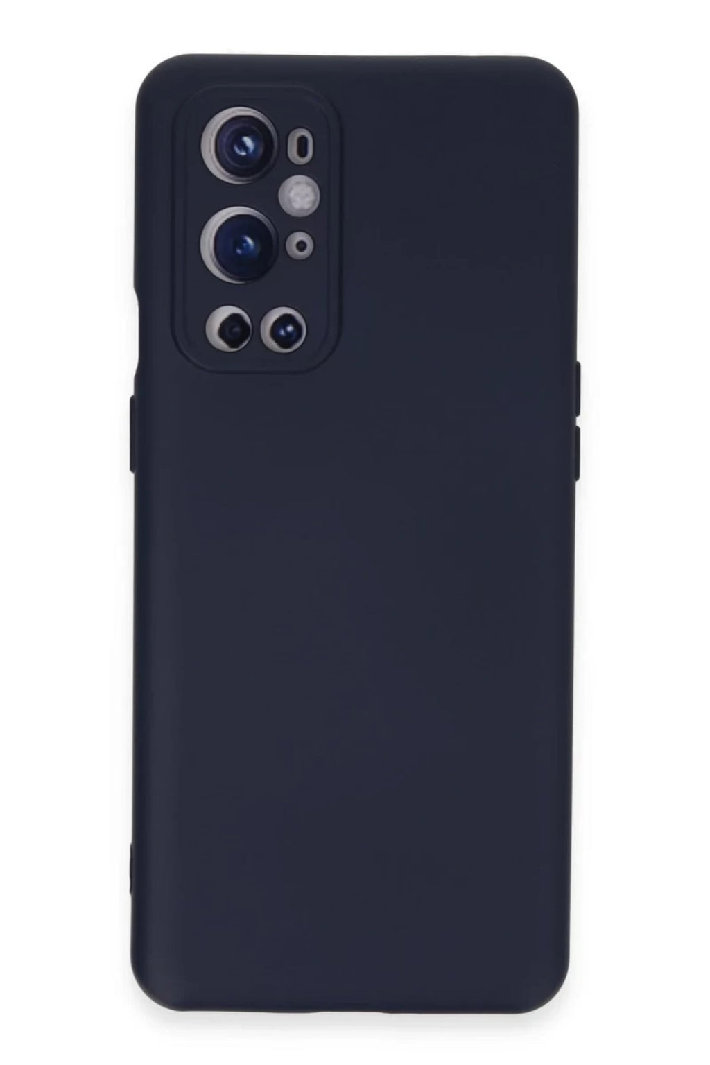 One Plus 9 Pro Kılıf Nano içi Kadife Silikon - Lacivert