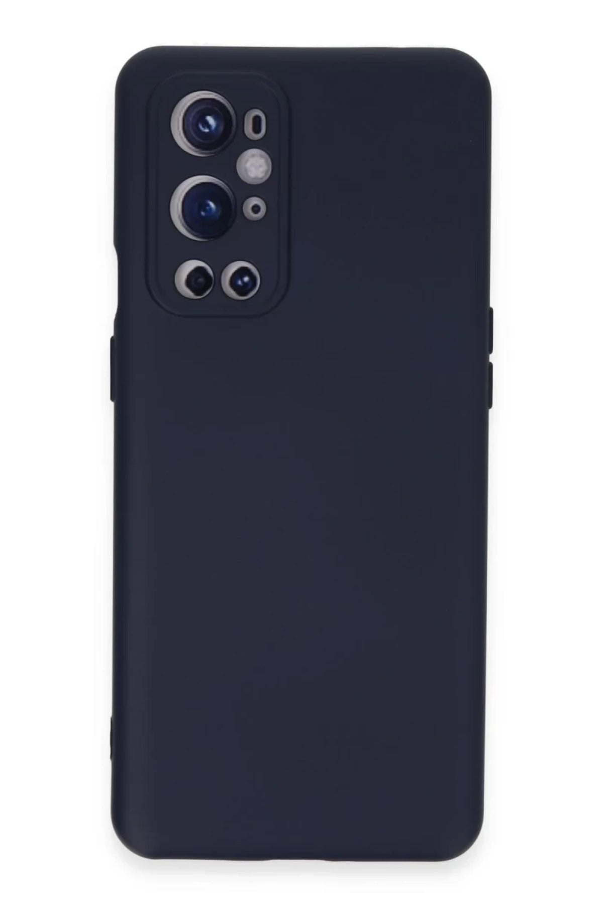 One Plus 9 Pro Kılıf Nano içi Kadife Silikon - Lacivert