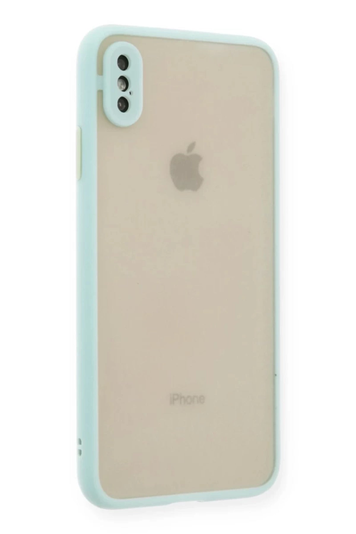 Apple iPhone X Uyumlu Kılıf Montreal Silikon Kapak - Turkuaz