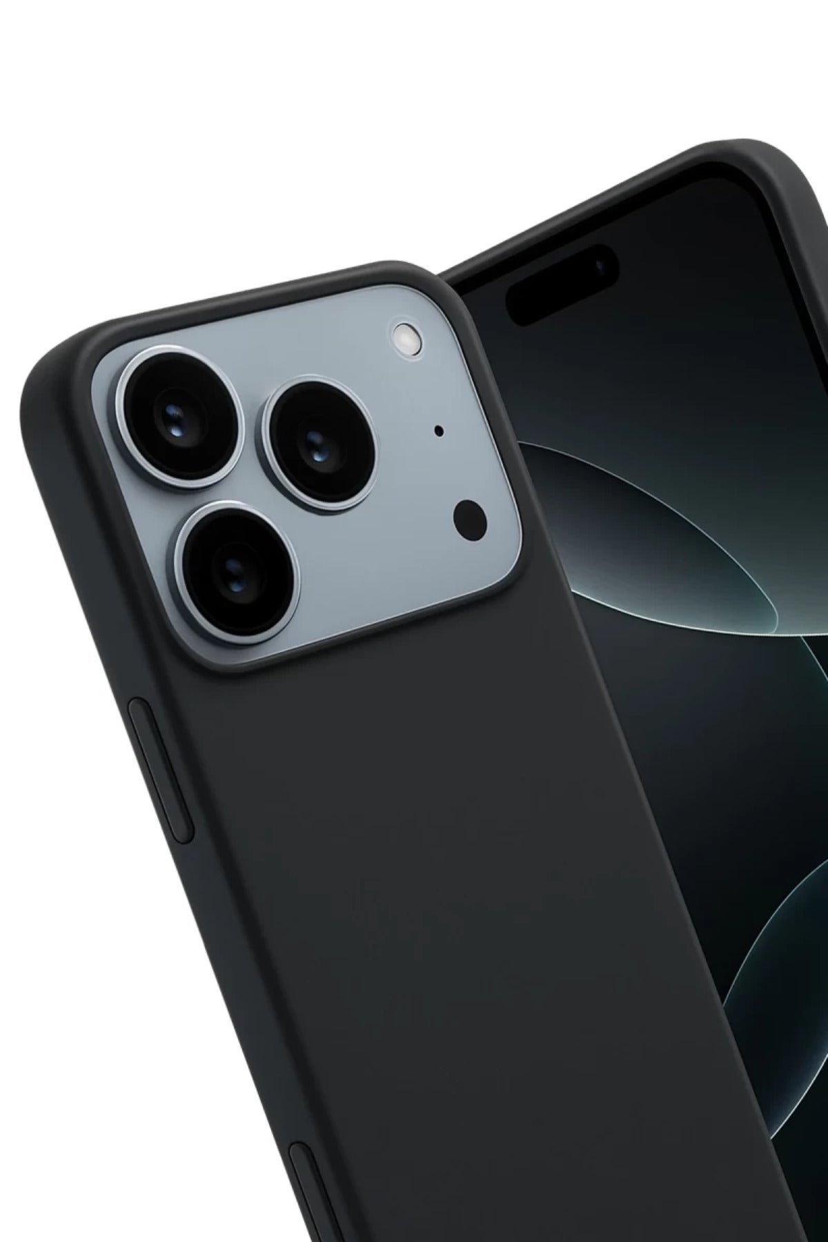Apple iPhone 17 Pro Uyumlu First Silikon - Siyah