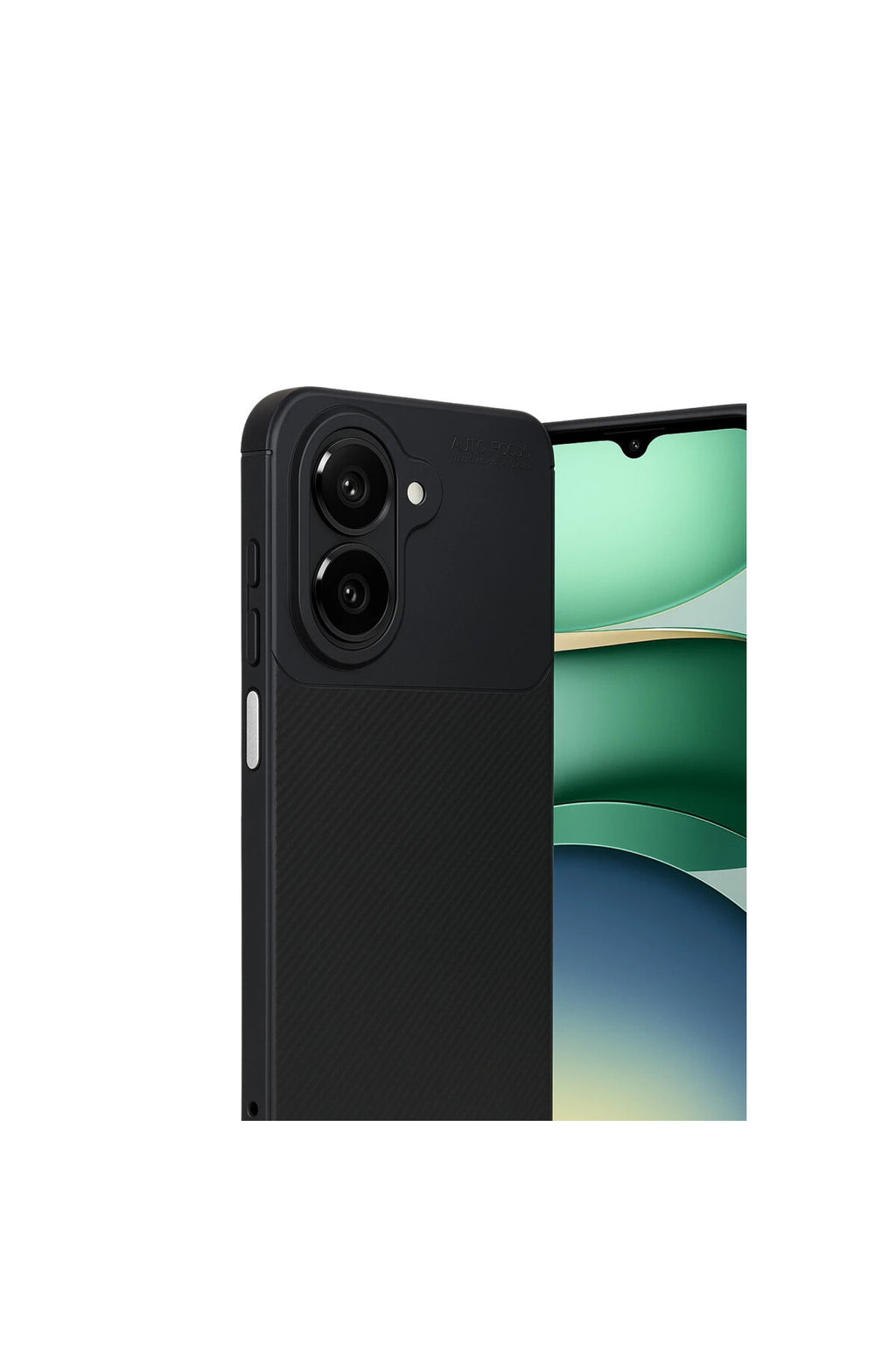 Samsung Galaxy A07 4G Uyumlu Auto Focus Karbon Kapak - Siyah