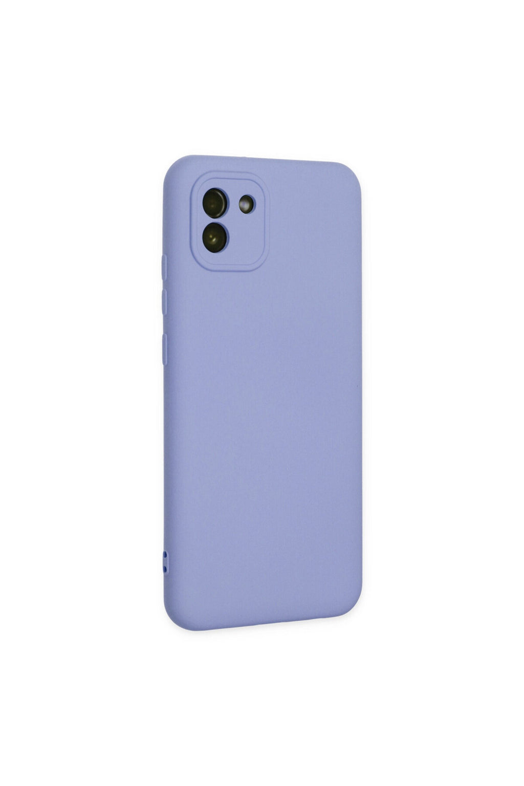 Samsung Galaxy A03 Uyumlu Kılıf Nano içi Kadife Silikon - Lila