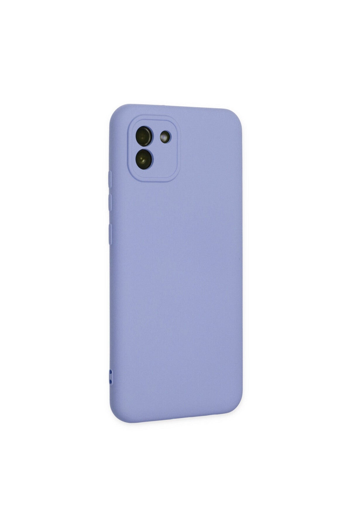 Samsung Galaxy A03 Uyumlu Kılıf Nano içi Kadife Silikon - Lila