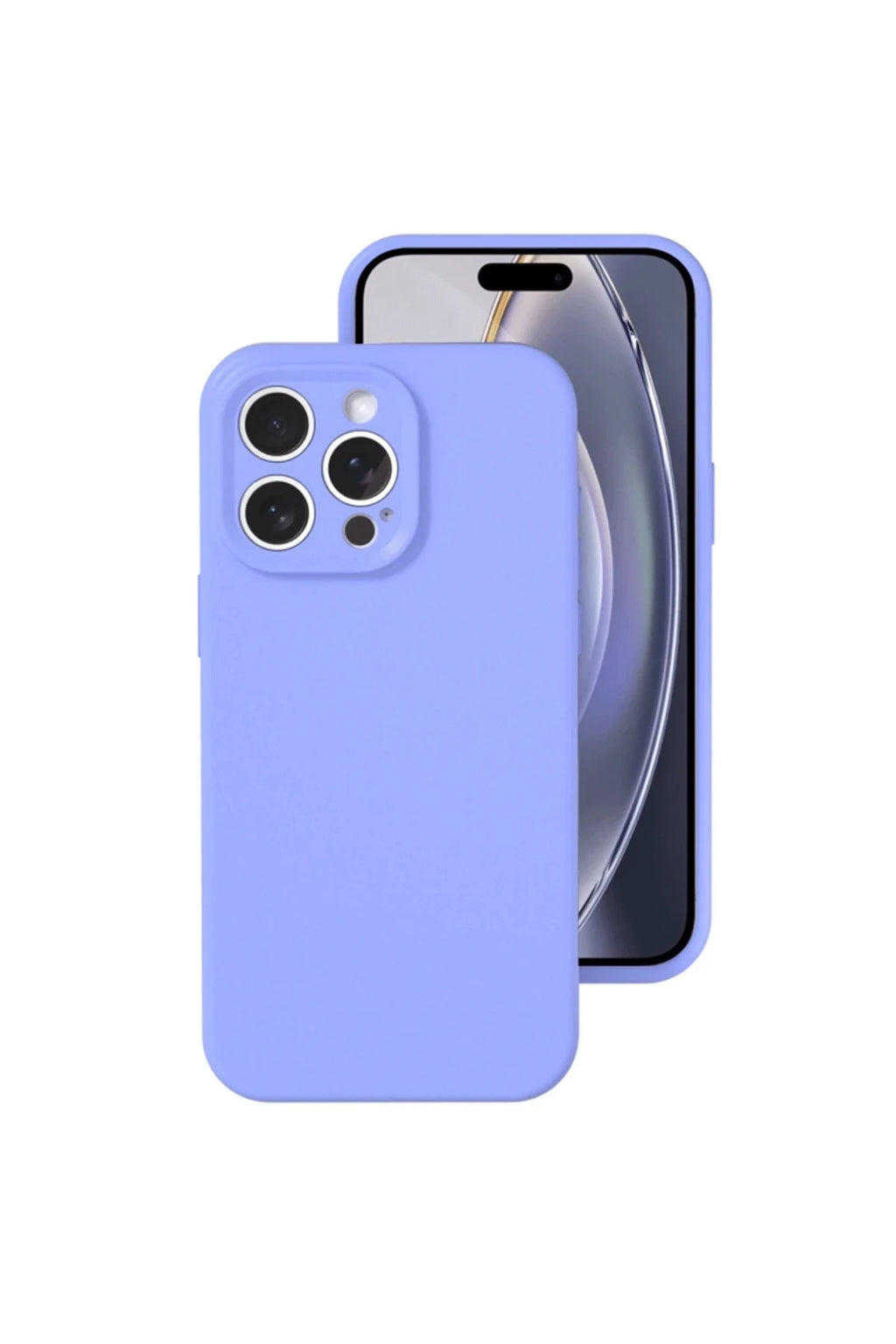 Apple iPhone 16 Pro Uyumlu Kılıf Nano içi Kadife Silikon - Lila