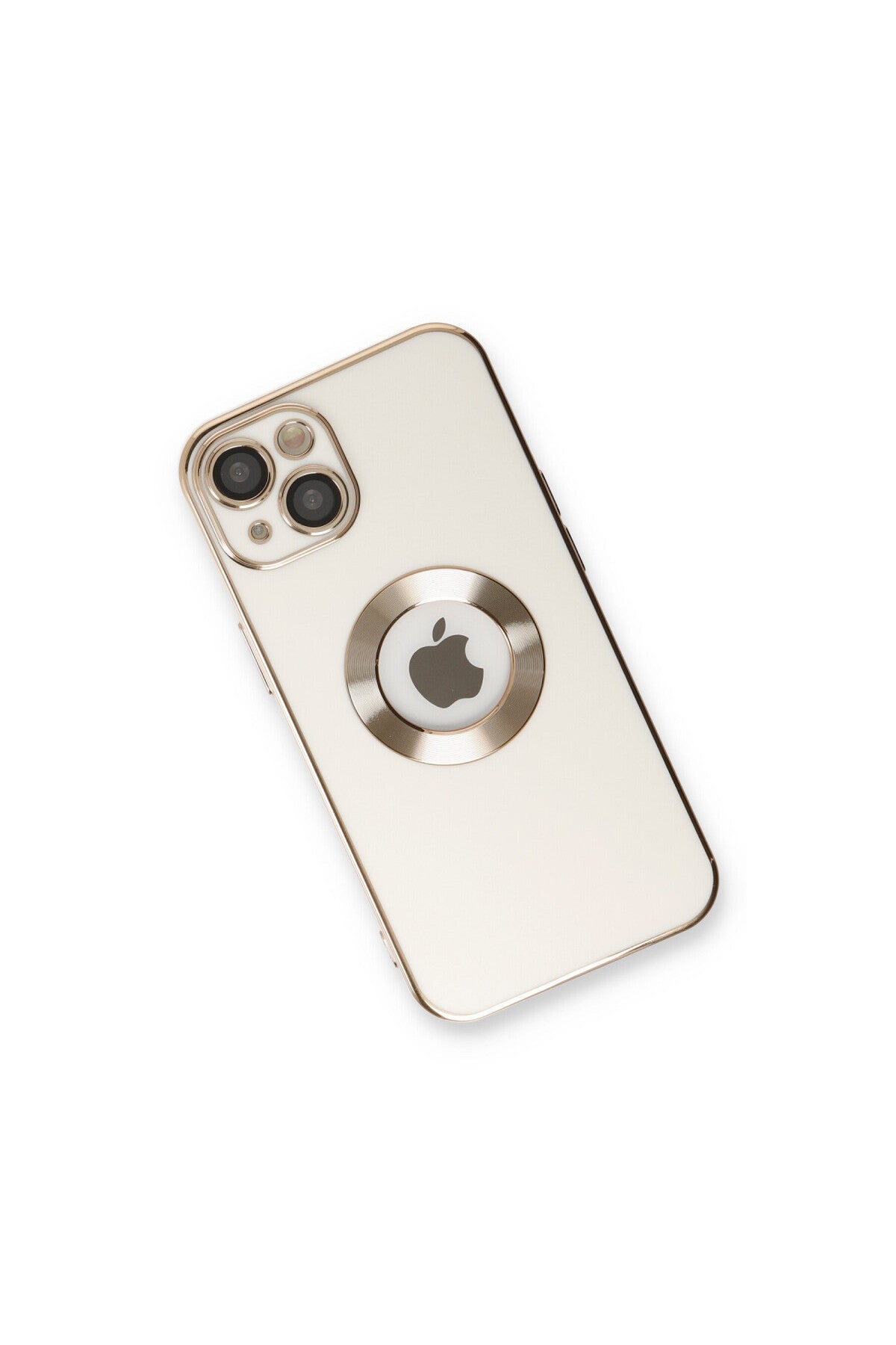 Apple iPhone 14 Plus Uyumlu Kılıf Store Silikon - Beyaz