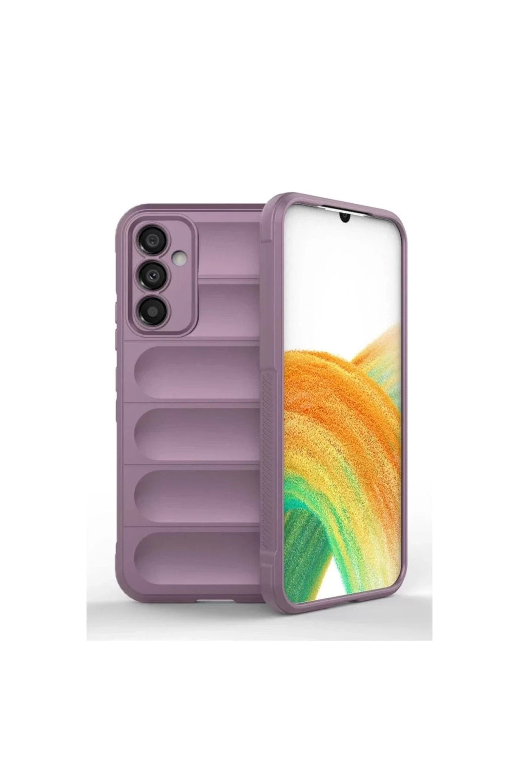 Samsung Galaxy A15 4G Uyumlu Kılıf Optimum Silikon - Mor