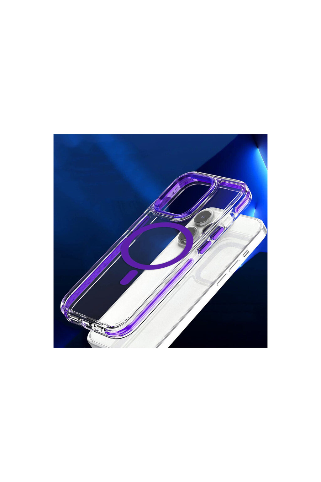 Joko Apple iPhone 15 Pro Uyumlu Bella Magsafe Kapak - Mavi