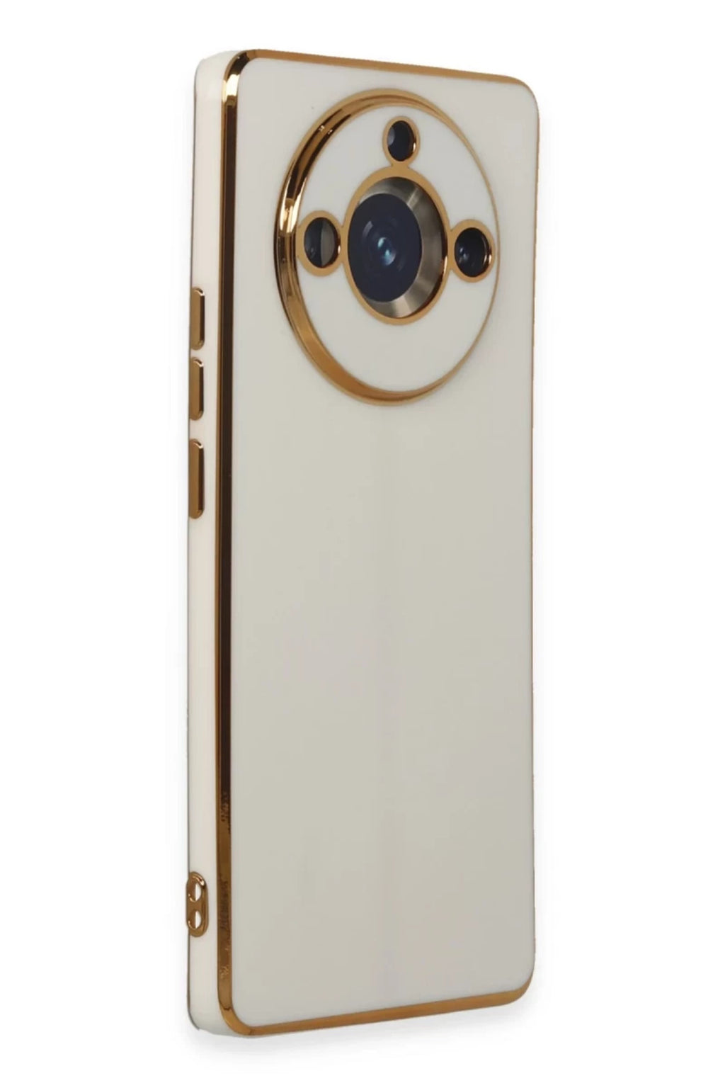 Realme 11 Pro Uyumlu Kılıf Volet Silikon - Beyaz