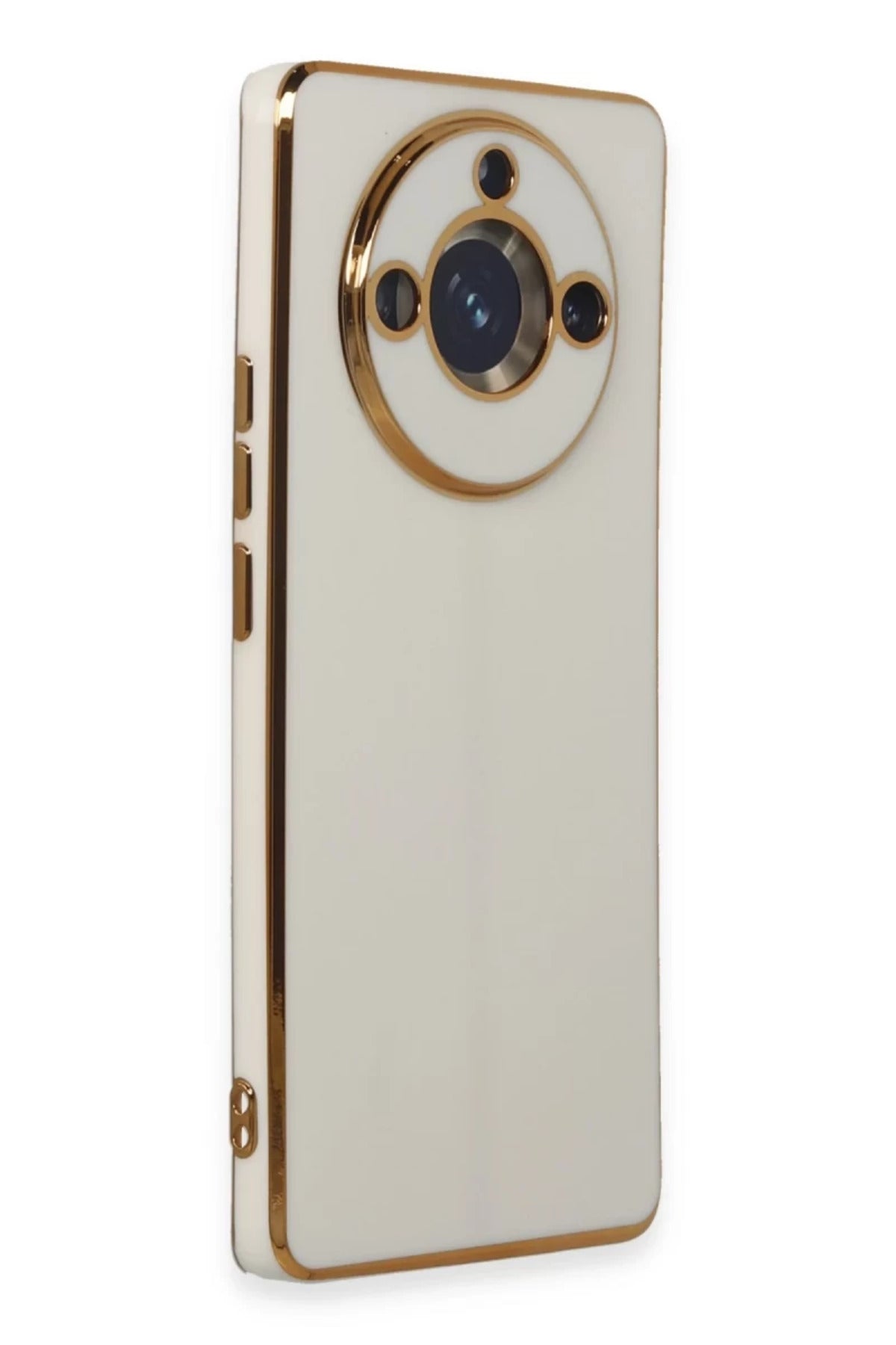 Realme 11 Pro Uyumlu Kılıf Volet Silikon - Beyaz
