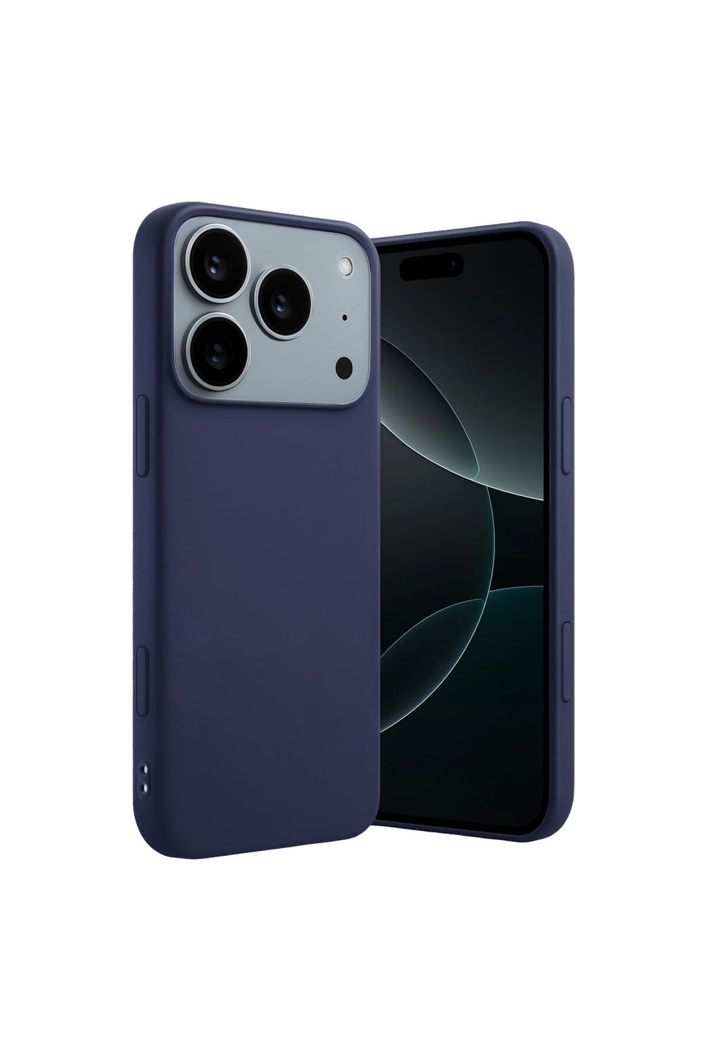 Apple iPhone 17 Pro Max Uyumlu First Silikon - Lacivert