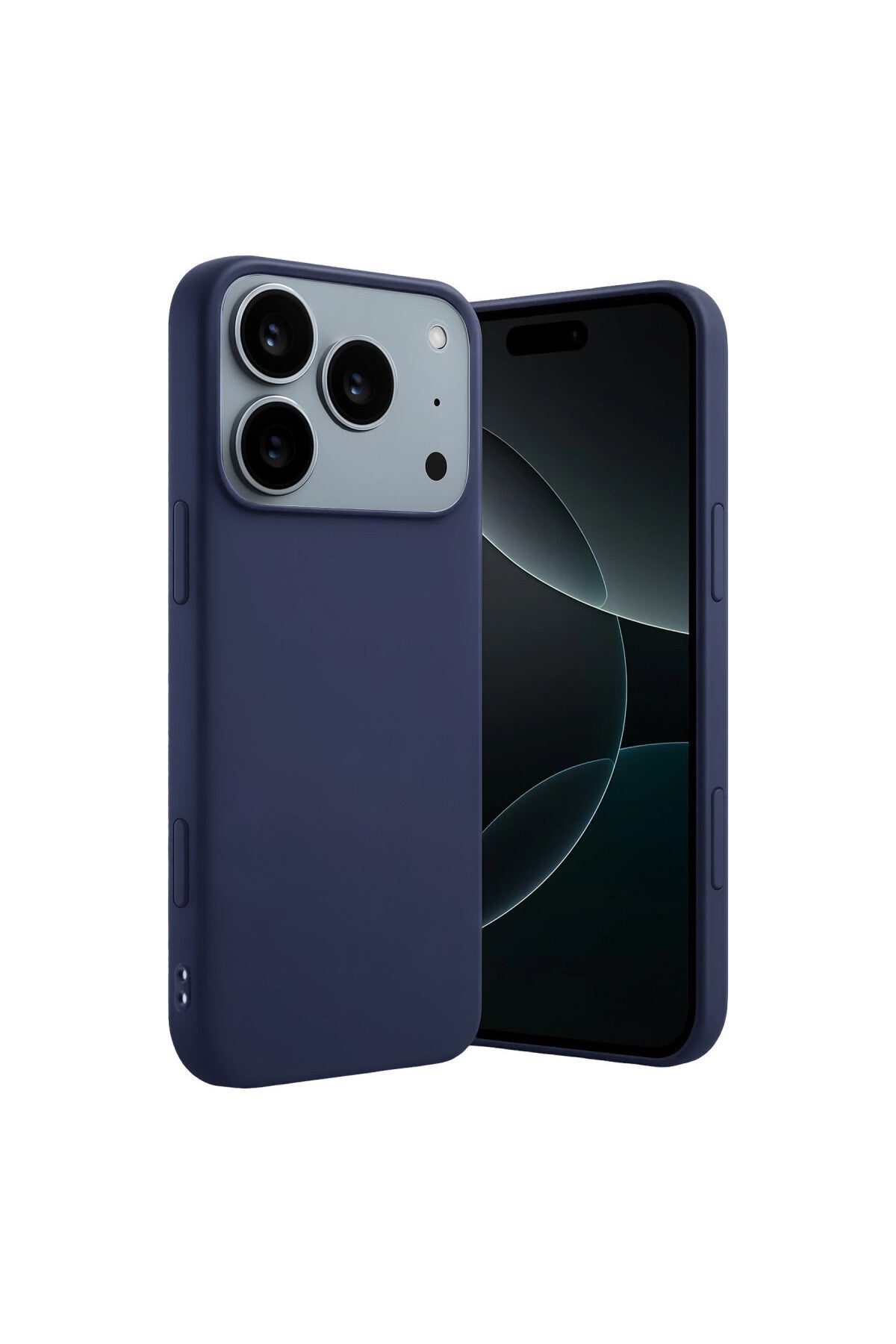 Apple iPhone 17 Pro Max Uyumlu First Silikon - Lacivert