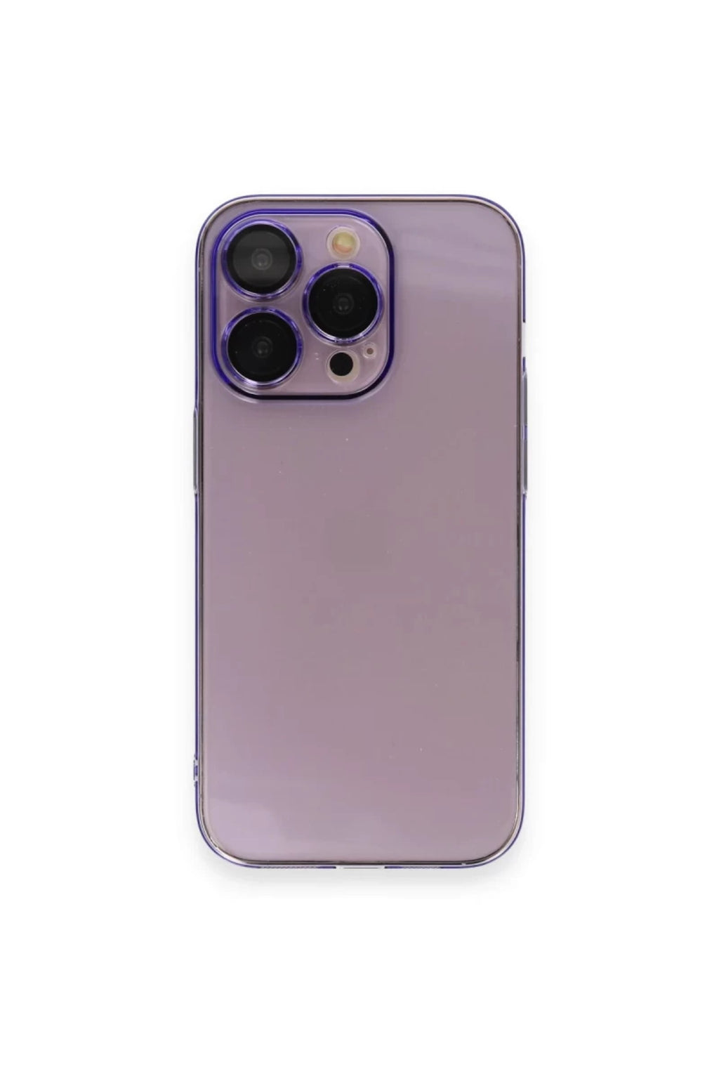 Apple iPhone 13 Pro Uyumlu Kılıf Armada Lensli Kapak - Lila