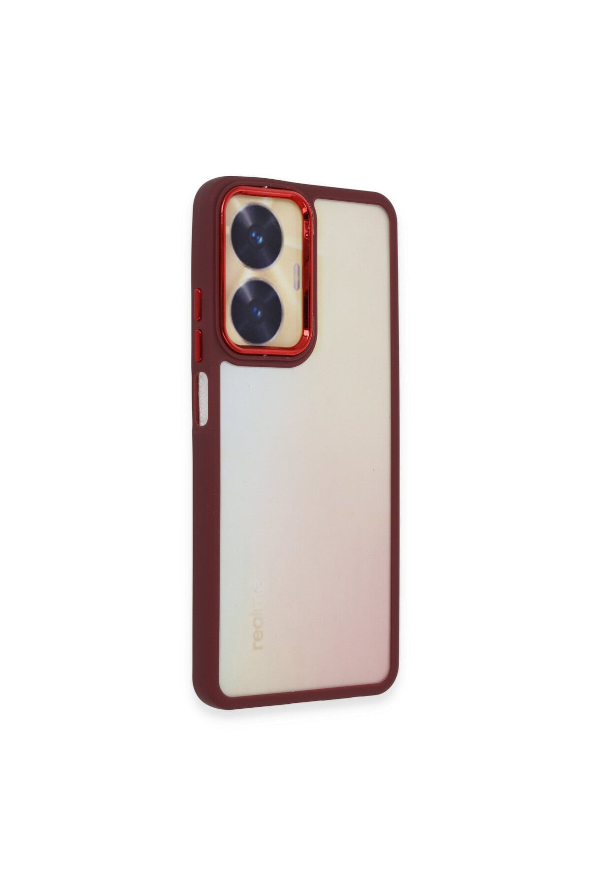 Realme C55 Uyumlu Kılıf Dora Kapak - Kırmızı