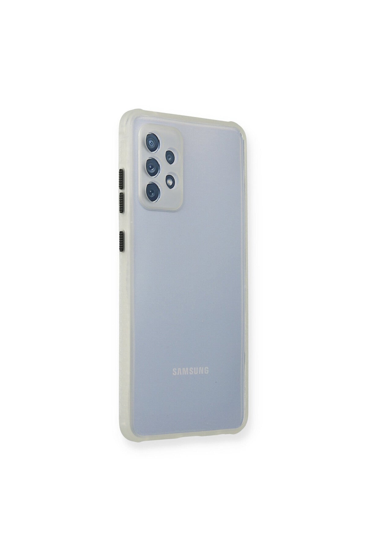 Samsung Galaxy A72 Uyumlu Kılıf Miami Şeffaf Silikon - Şeffaf