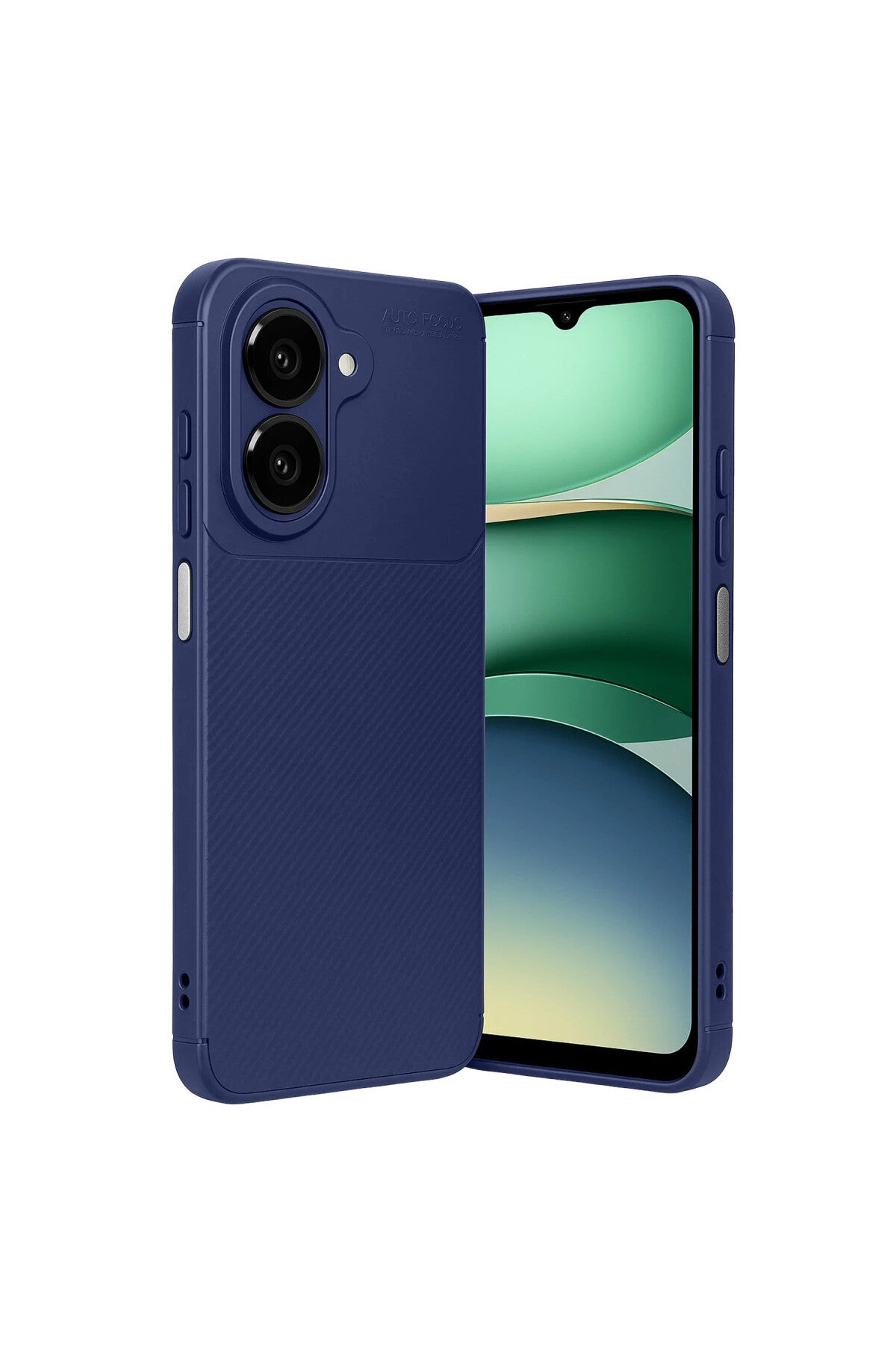 Samsung Galaxy A07 4G Uyumlu Auto Focus Karbon Kapak - Lacivert