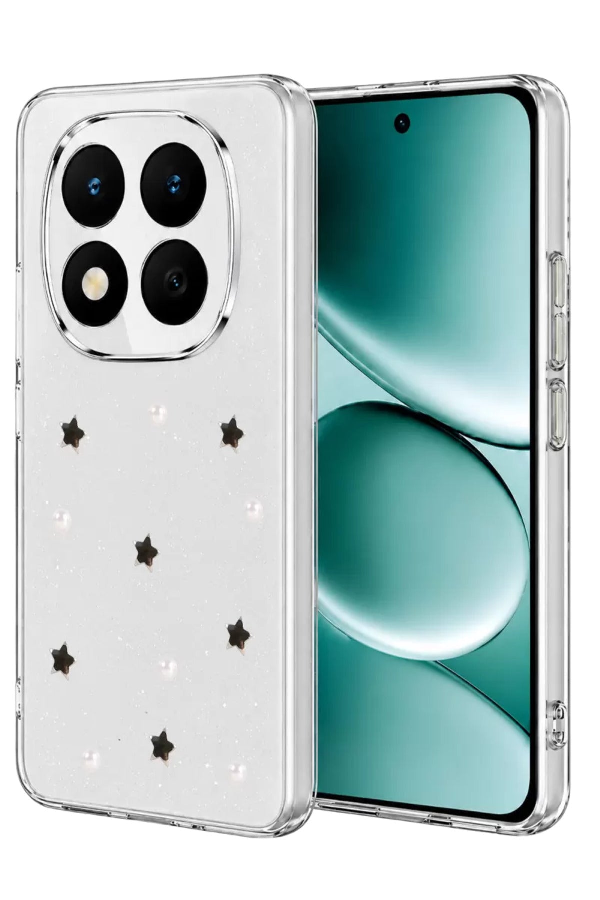 Xiaomi Redmi Note 15 4G Uyumlu Fiyonk Desenli Kapak - Desen 7