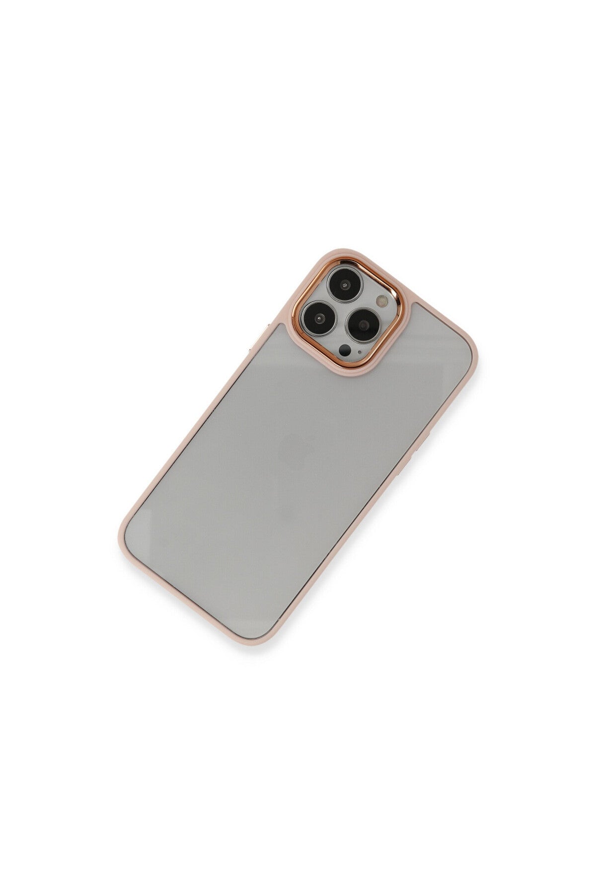 Apple iPhone 14 Pro Uyumlu Kılıf Dora Kapak - Pudra