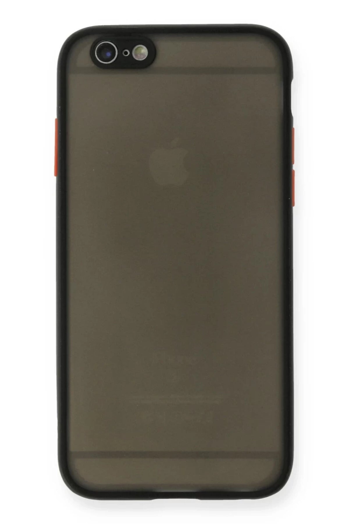 Apple iPhone 6 Uyumlu Kılıf Montreal Silikon Kapak - Siyah