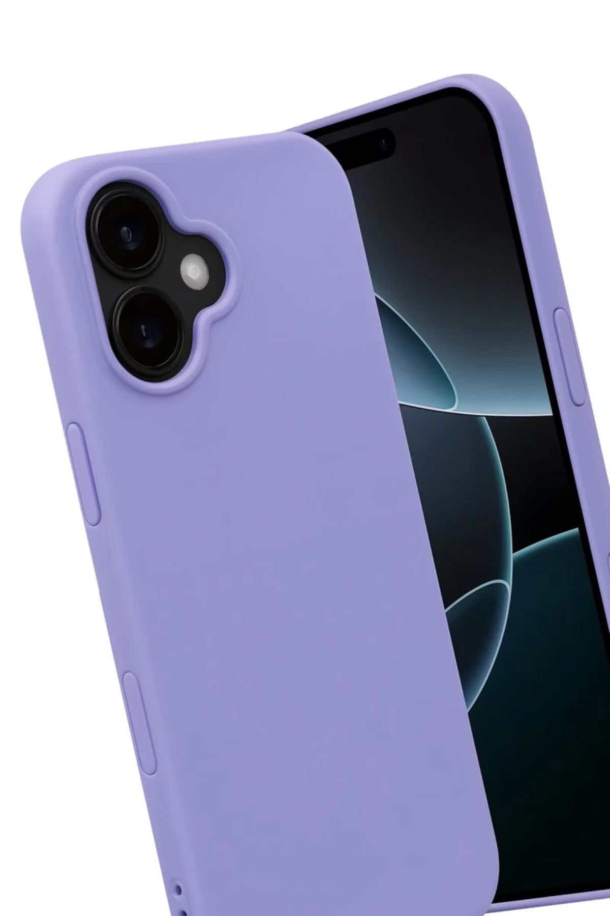 Apple iPhone 17 Uyumlu Nano içi Kadife Silikon - Lila