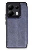 Xiaomi Redmi Note 13 Pro 5G Uyumlu Kılıf Flip Cover - Lacivert