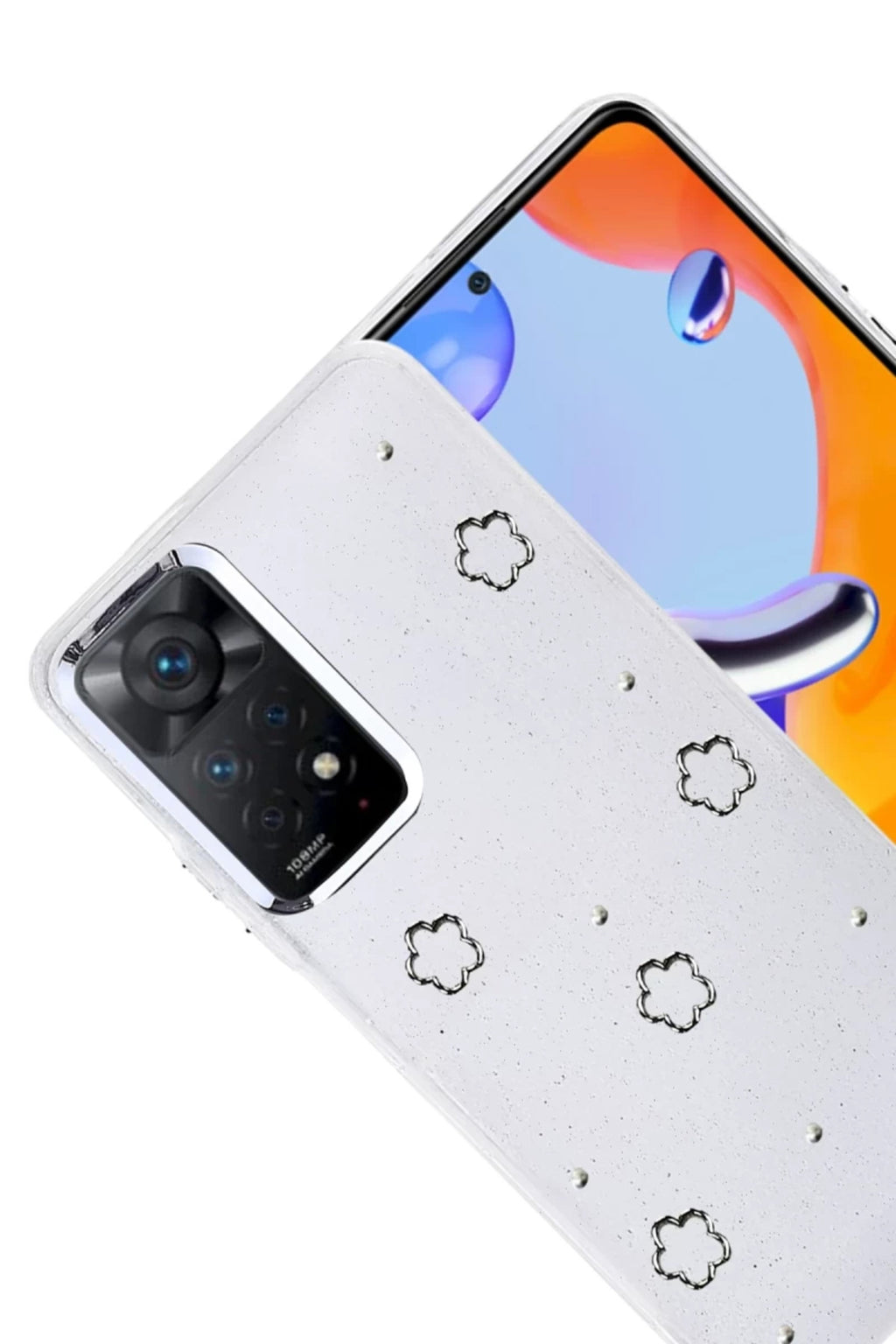 Xiaomi Redmi Note 11 Pro Uyumlu Fiyonk Desenli Kapak - Desen 2