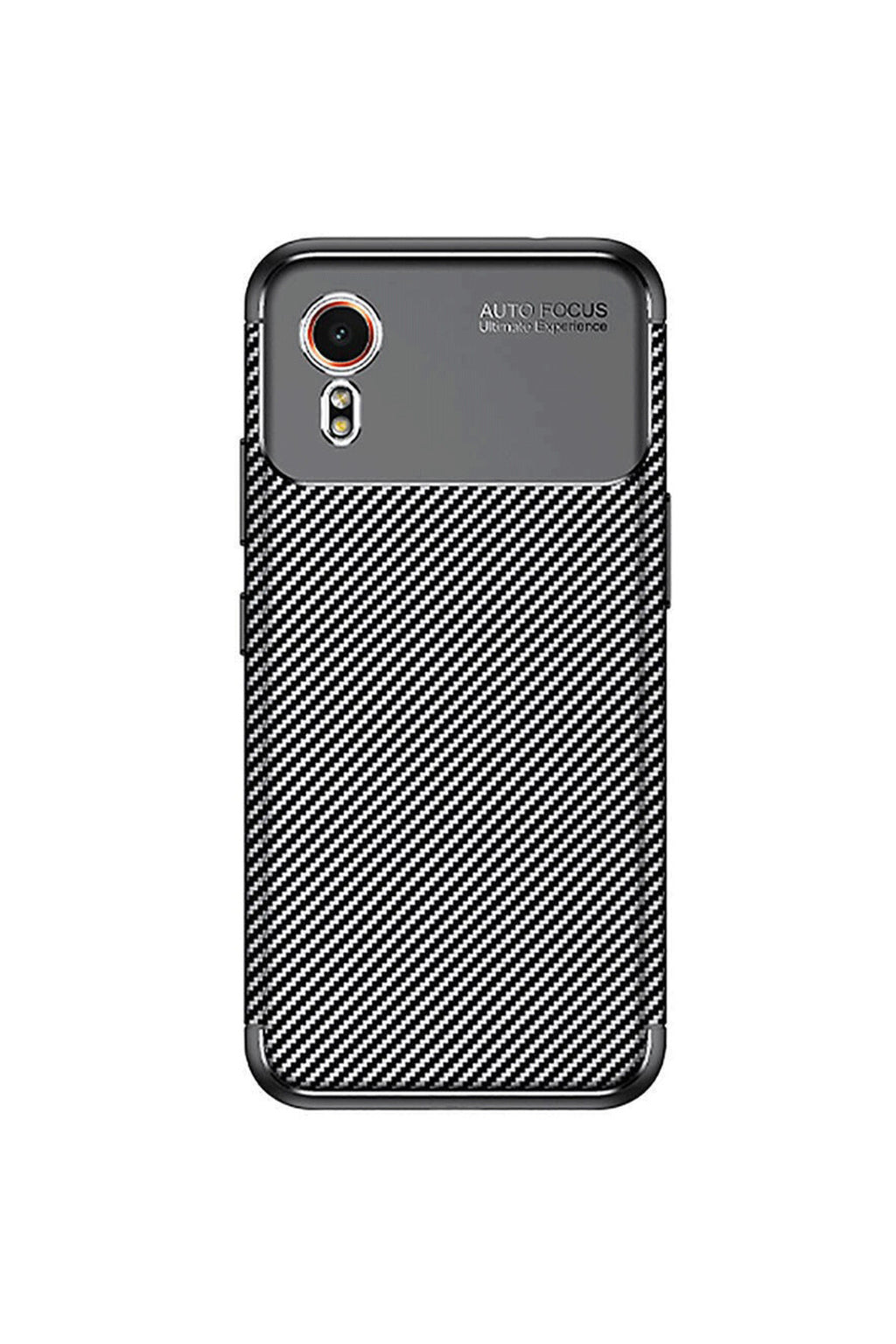Samsung Galaxy XCover 7 Kılıf Auto Focus Karbon Kapak - Siyah