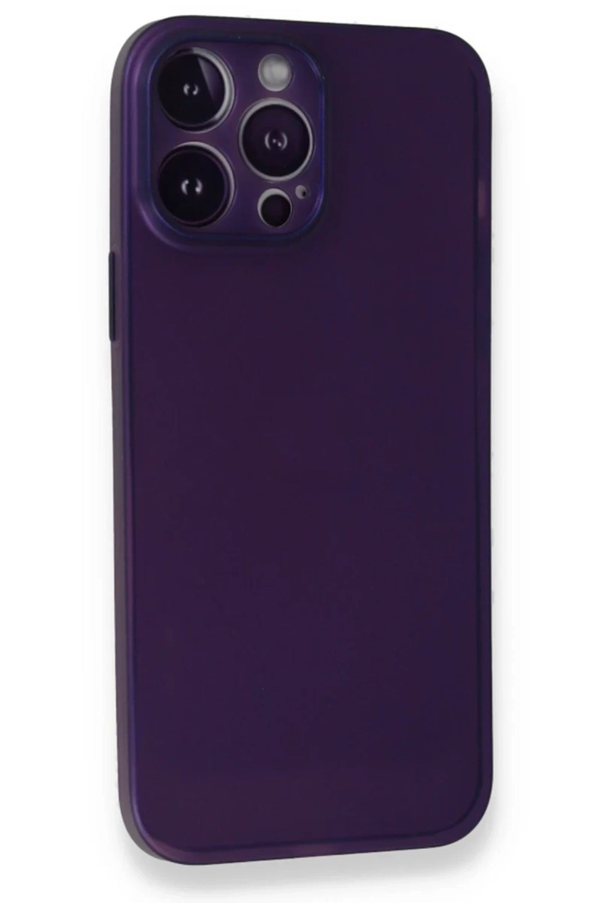 Apple iPhone 14 Pro Max Uyumlu Kılıf PP Ultra İnce Kapak - Mor