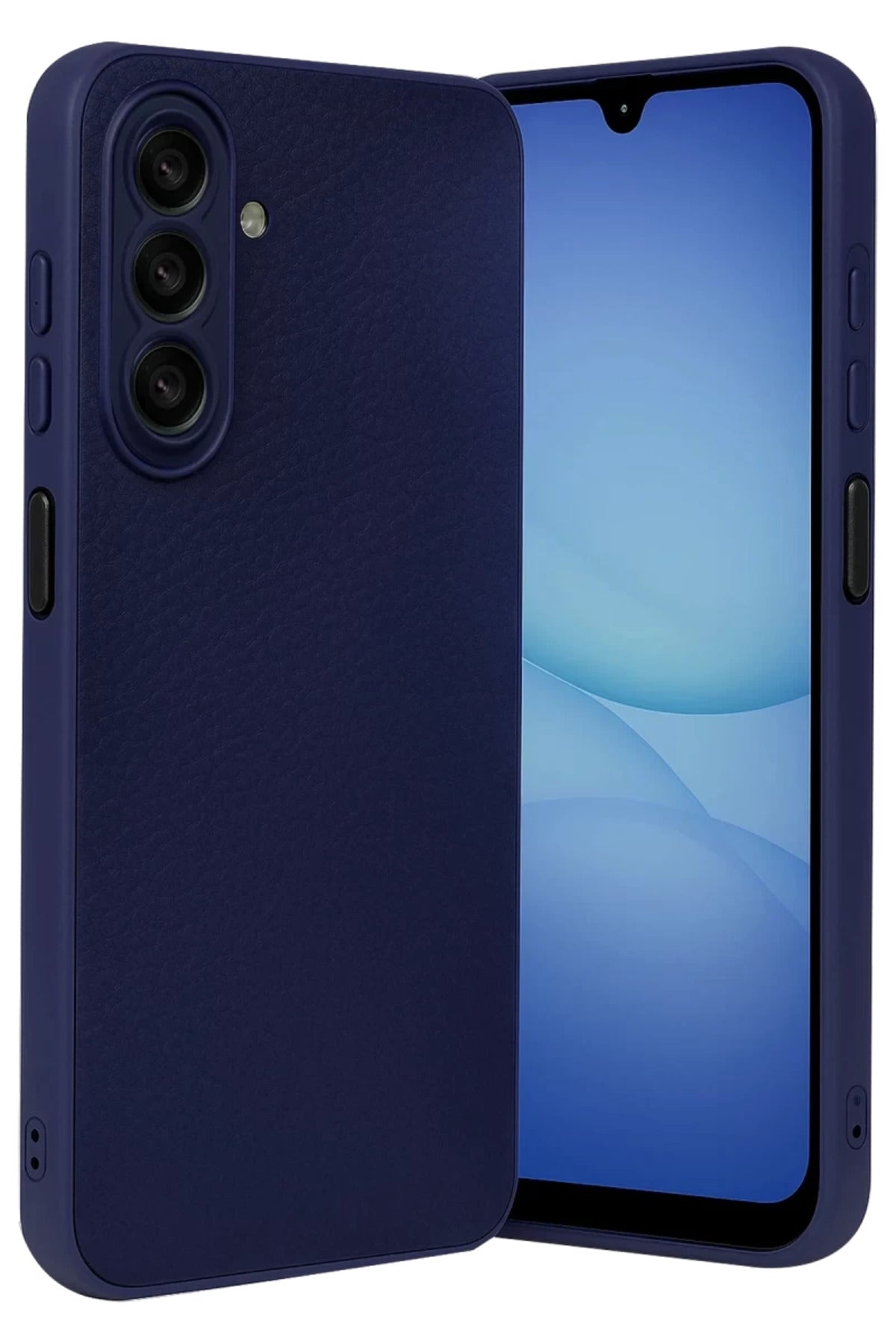 Samsung Galaxy A37 5G Uyumlu Thermax Silikon Kılıf - Lacivert