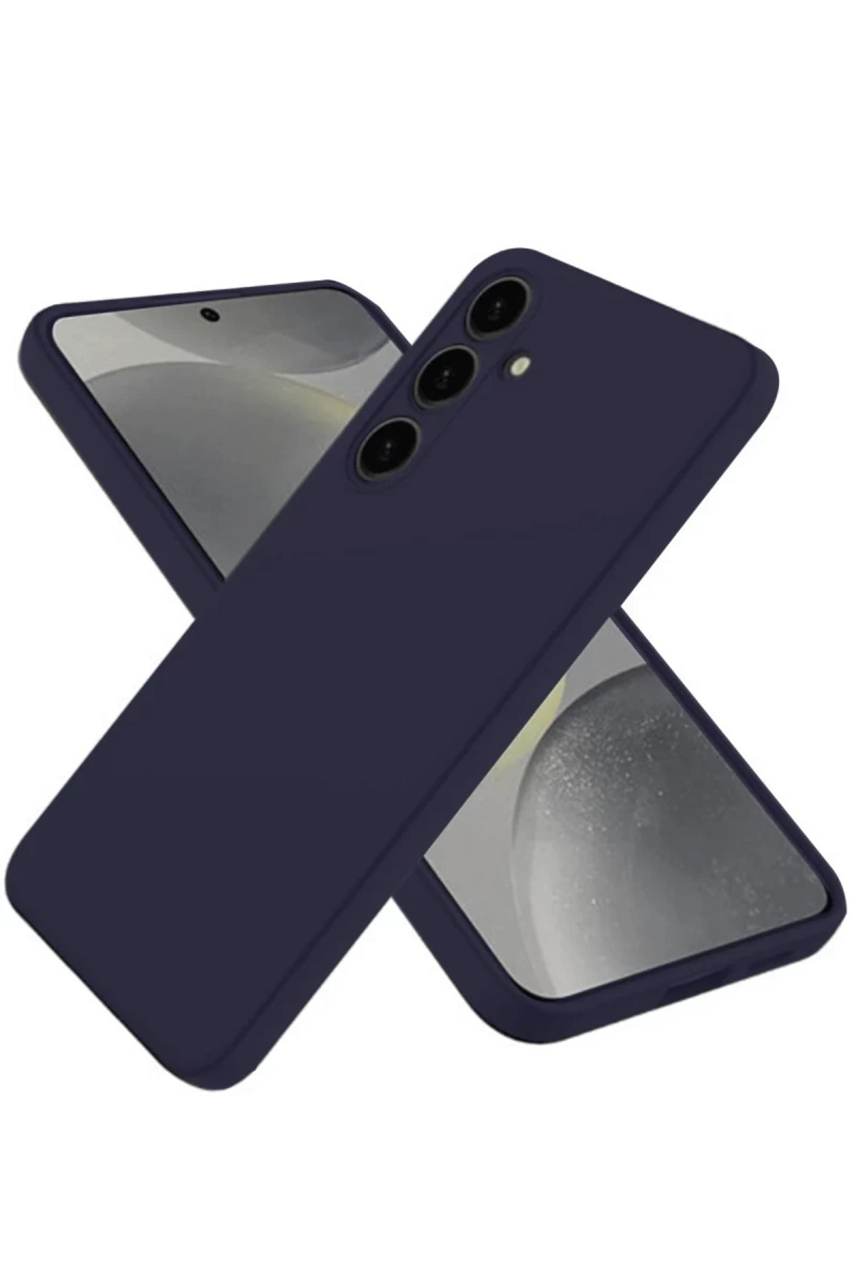 Samsung Galaxy A36 Uyumlu Kılıf First Silikon - Lacivert