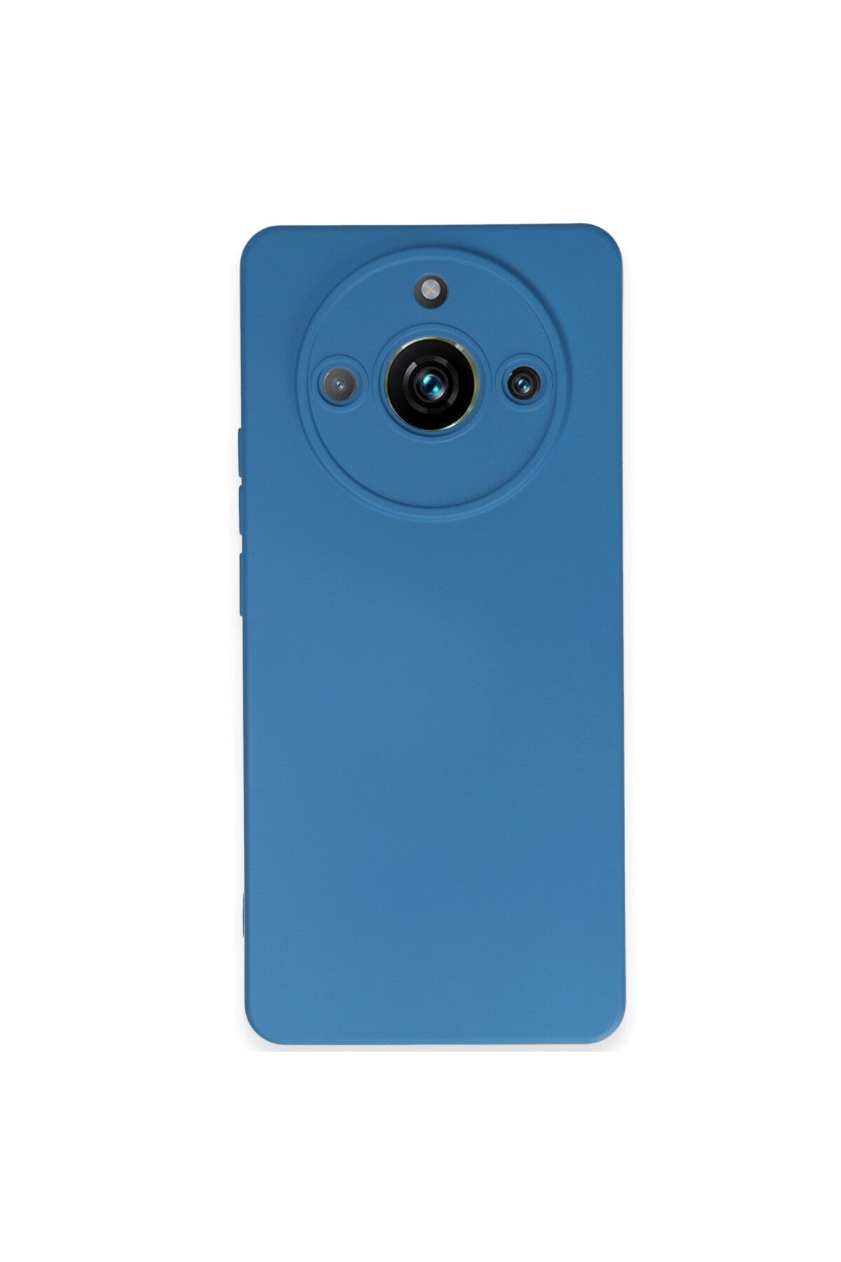 Realme 11 Pro Uyumlu Kılıf Nano içi Kadife Silikon - Mavi