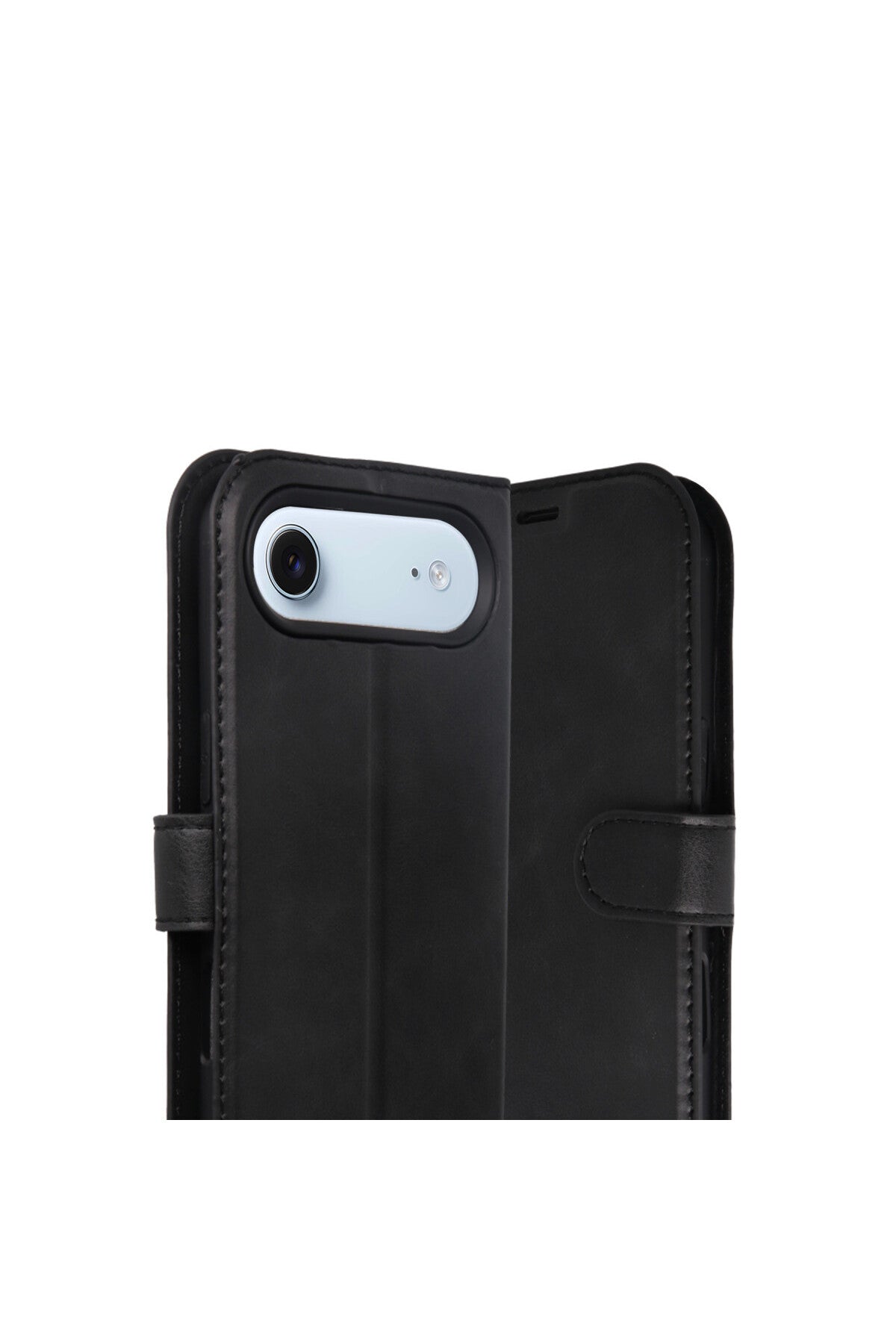 Apple iPhone 17 Air Uyumlu Trend S Plus Kapaklı Kılıf - Siyah