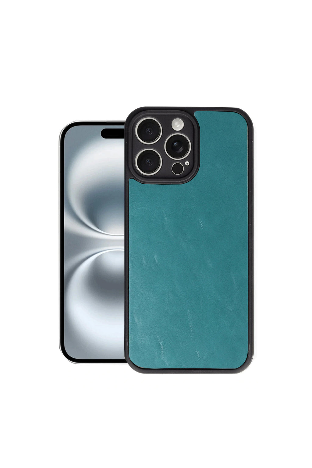 Apple iPhone 16 Pro Max Uyumlu Kılıf Aras Deri Kapak - Açık Yeşil