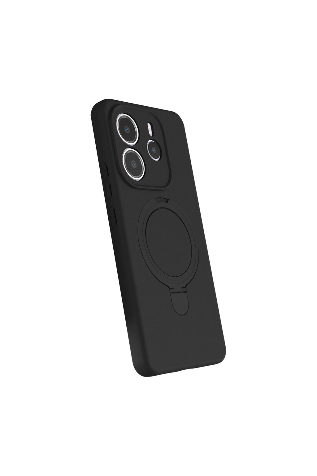 Xiaomi Redmi Note 14 4G Uyumlu Regal Magsafe Standlı Kapak - Siyah