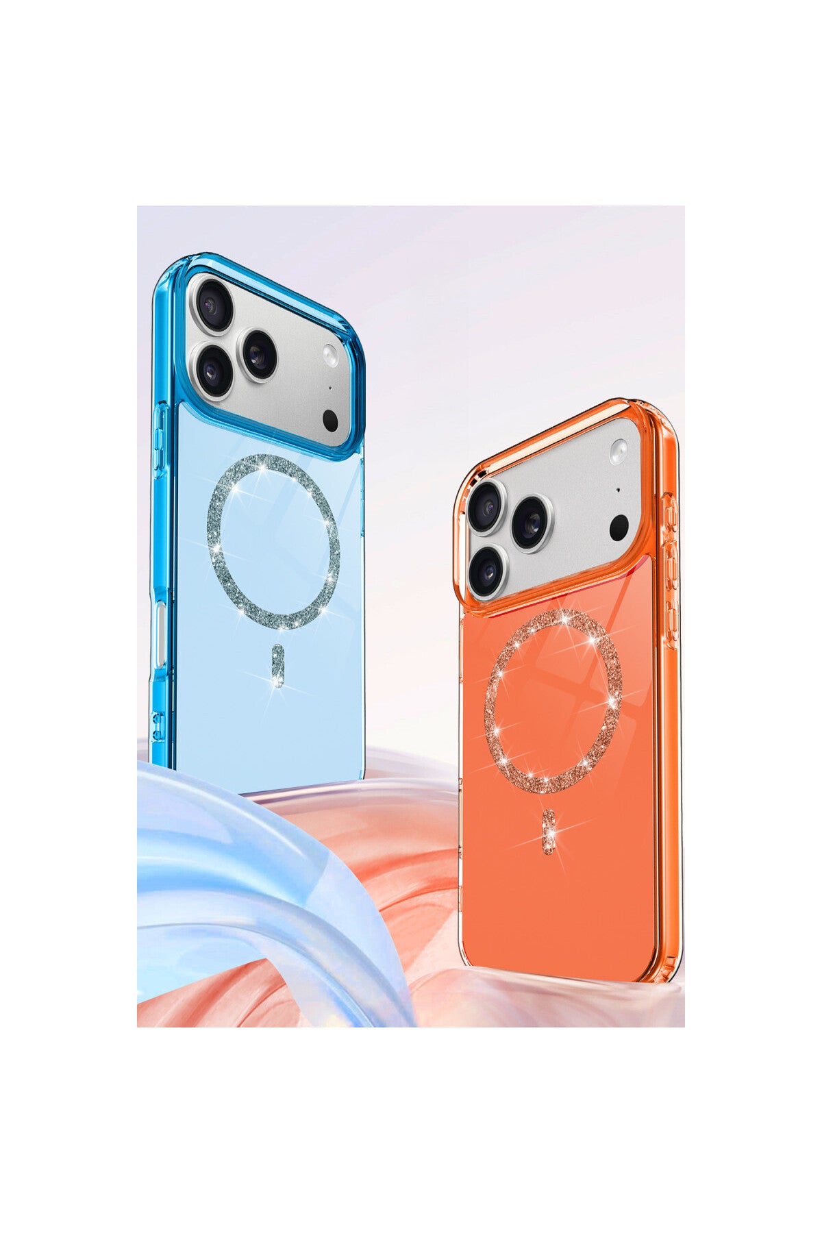 Apple iPhone 17 Pro Max Uyumlu Live Diamond Magsafe Kapak - Siyah