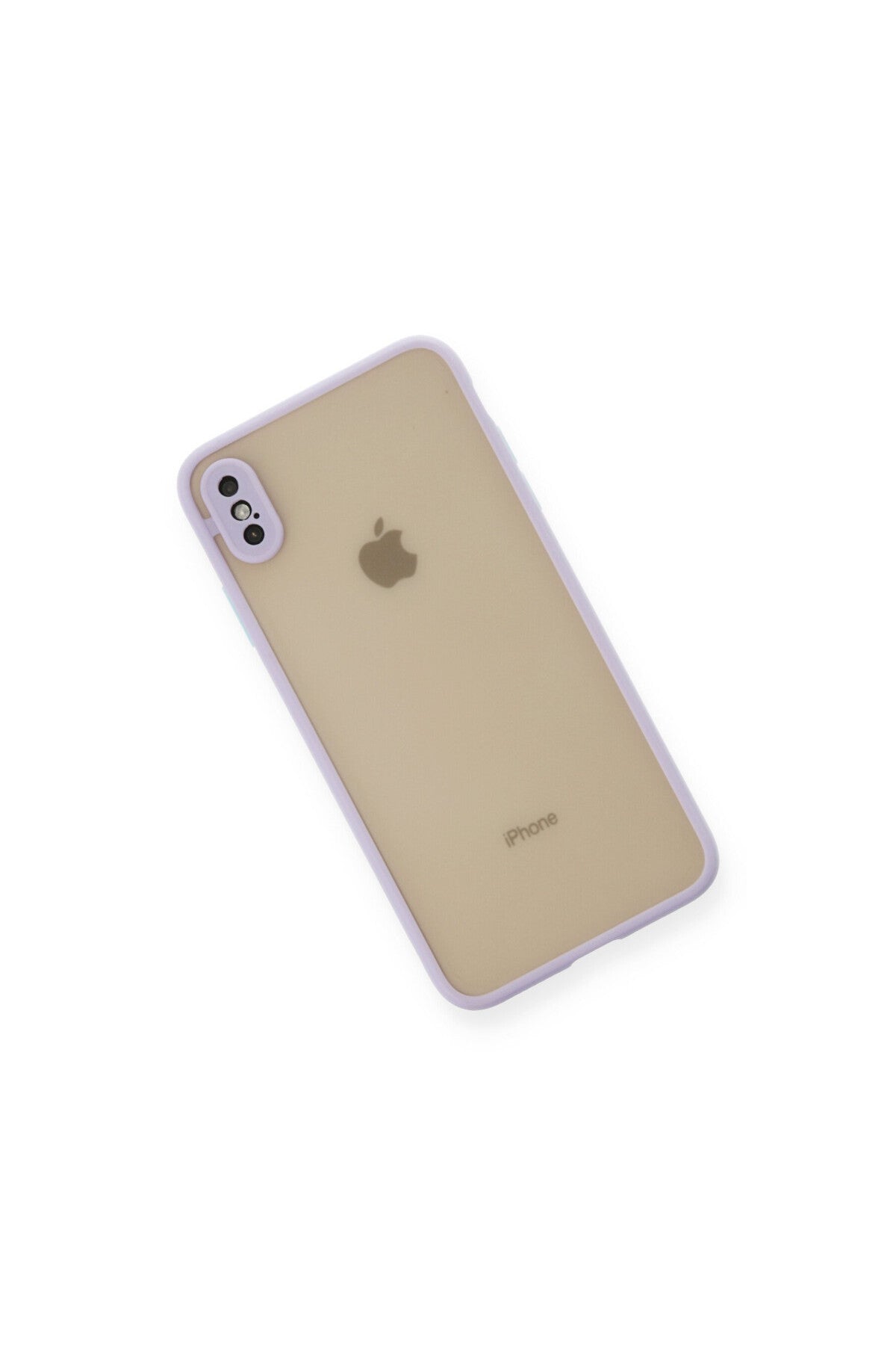Apple iPhone X Uyumlu Kılıf Montreal Silikon Kapak - Mor