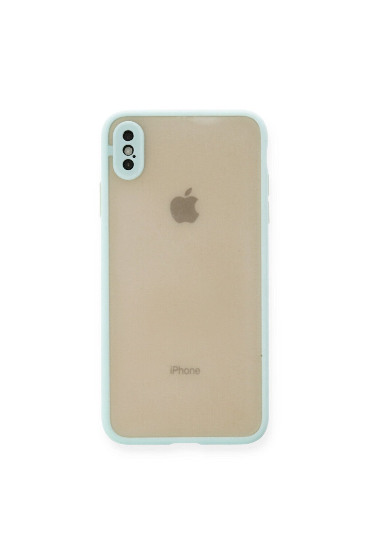 Apple iPhone X Uyumlu Kılıf Montreal Silikon Kapak - Turkuaz
