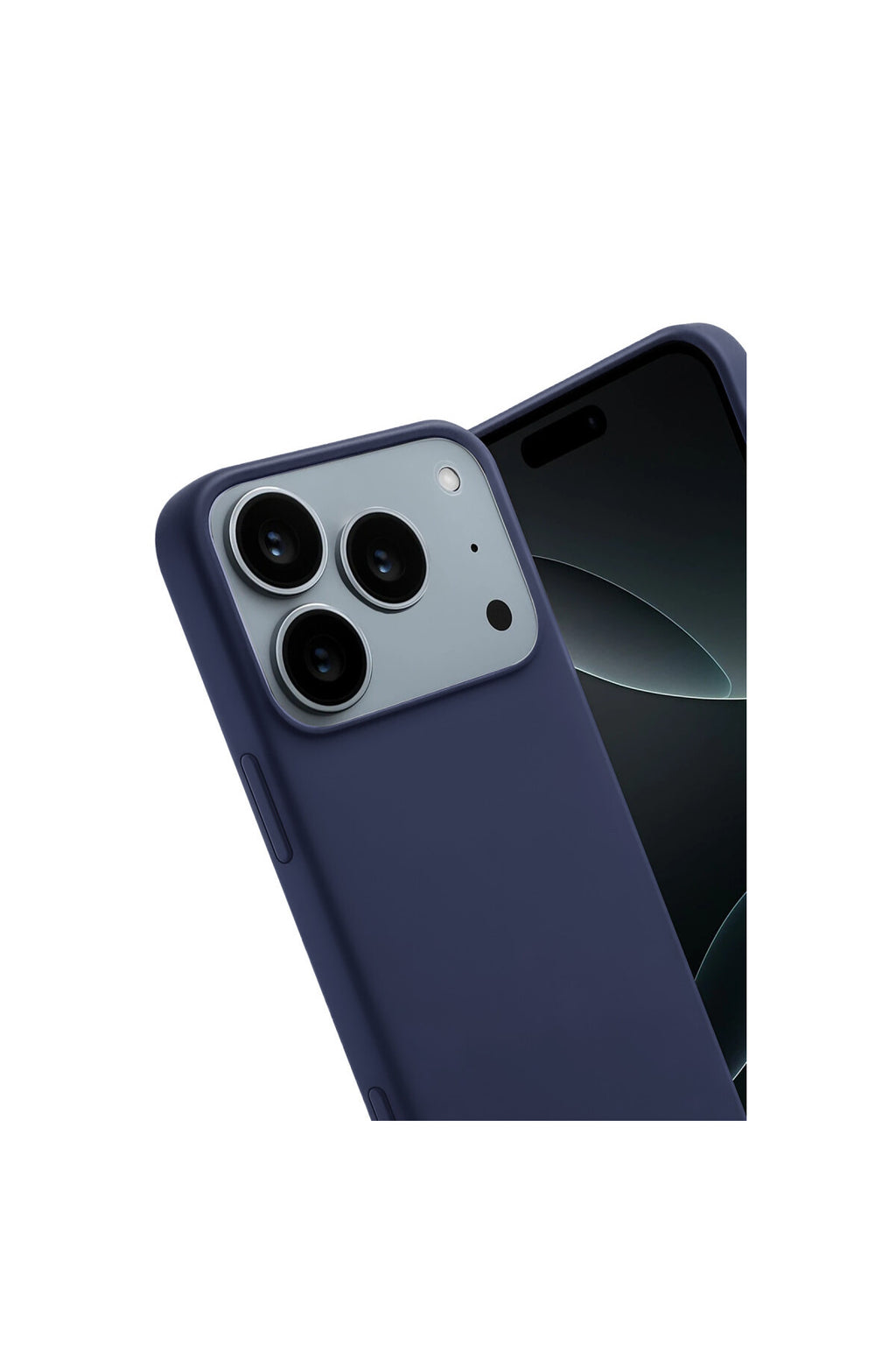 Apple iPhone 17 Pro Max Uyumlu First Silikon - Lacivert