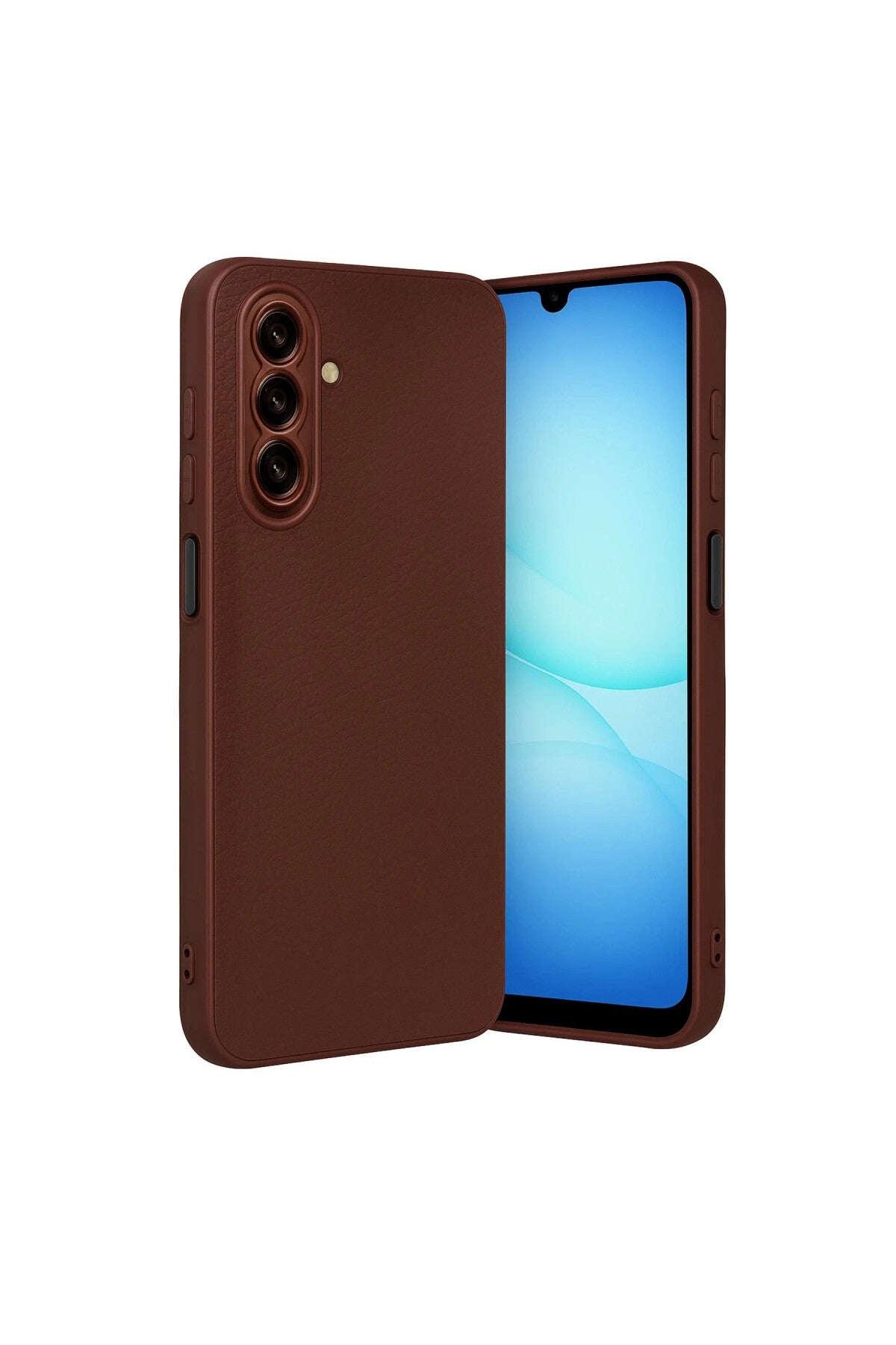 Samsung Galaxy A57 5G Uyumlu Thermax Silikon Kılıf - Bordo