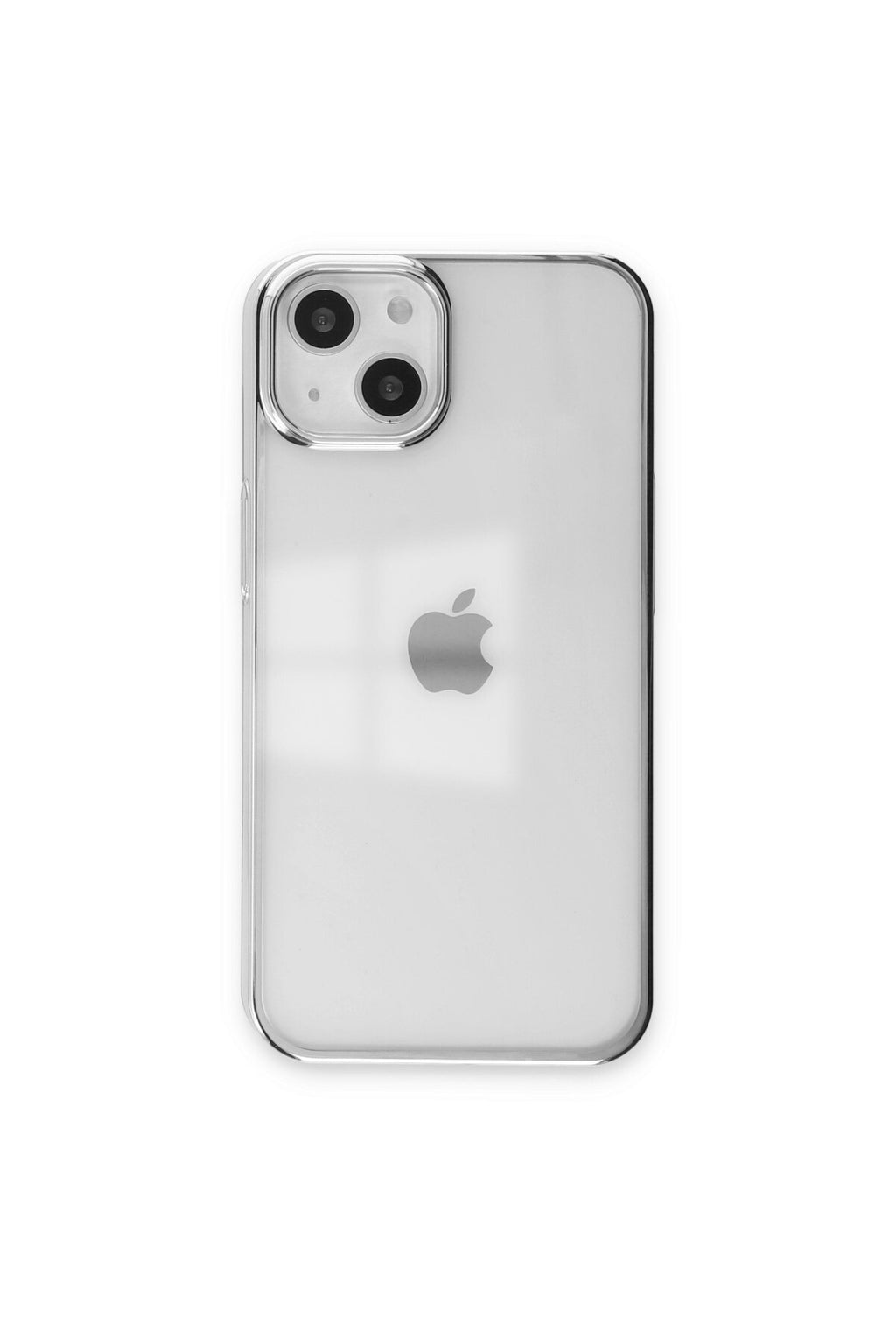 Apple iPhone 14 Plus Uyumlu Kılıf Element Silikon - Gümüş
