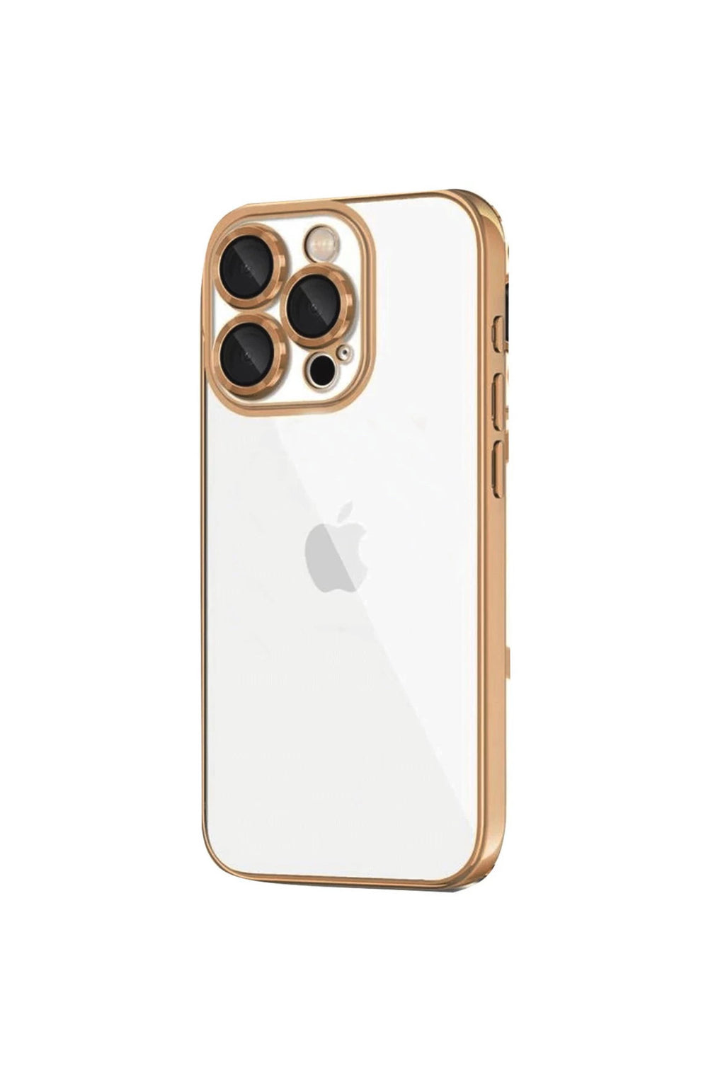 Apple iPhone 16 Pro Uyumlu Kılıf Lensli Silikon - Desert