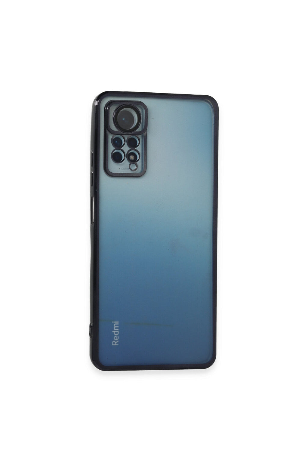 Xiaomi Redmi Note 11 Pro Uyumlu Kılıf Lensli Silikon - Siyah