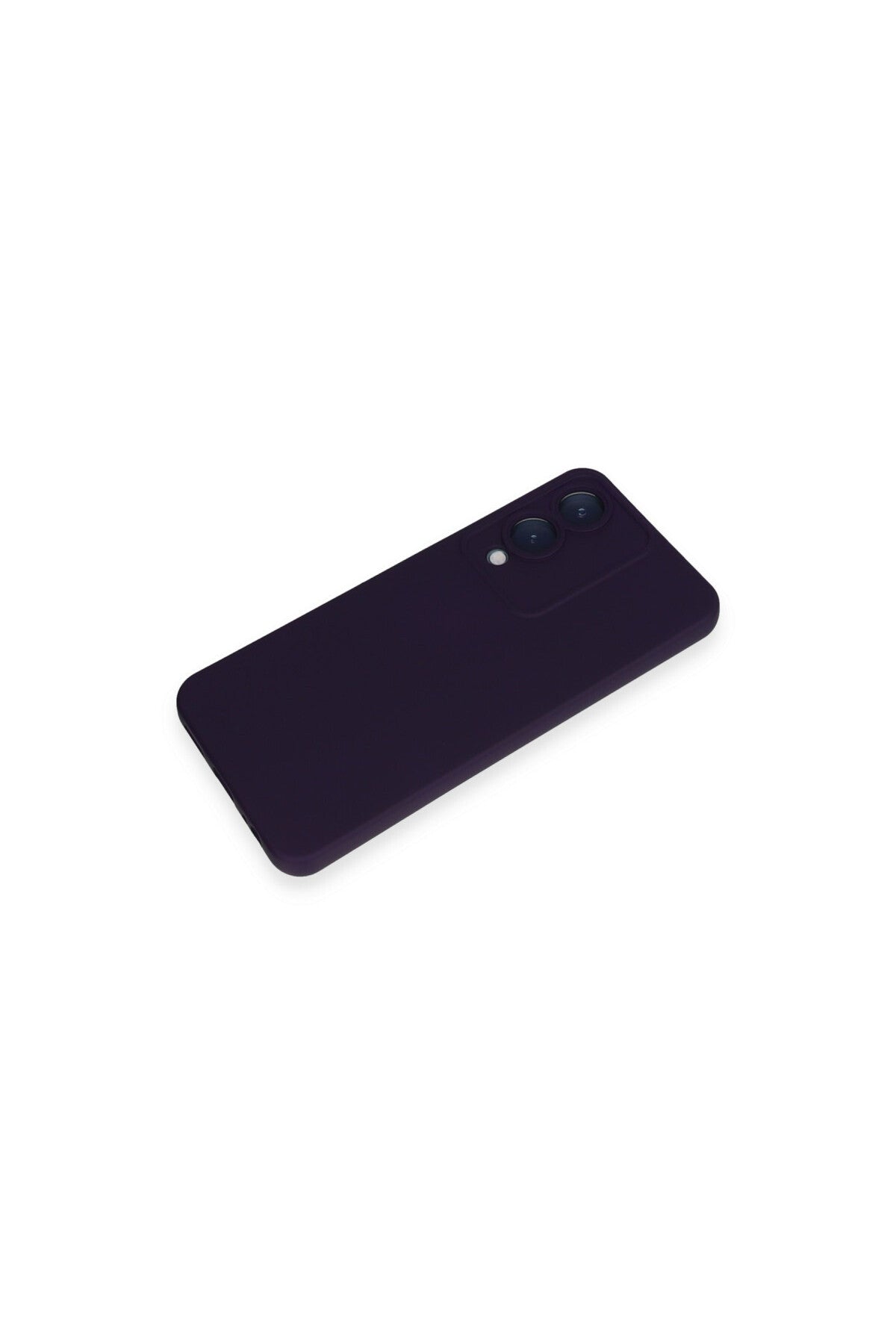 Vivo Y17S Uyumlu Kılıf Nano içi Kadife Silikon - Mor