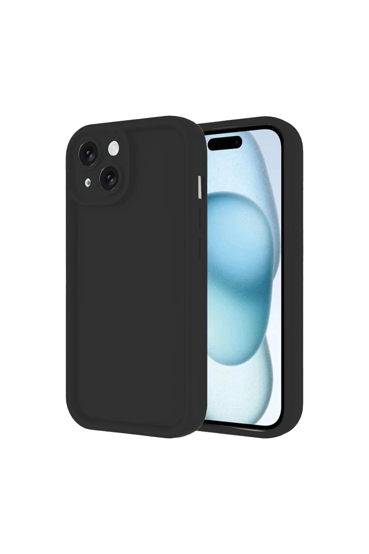 Apple iPhone 14 Uyumlu Kılıf Viera Silikon - Siyah
