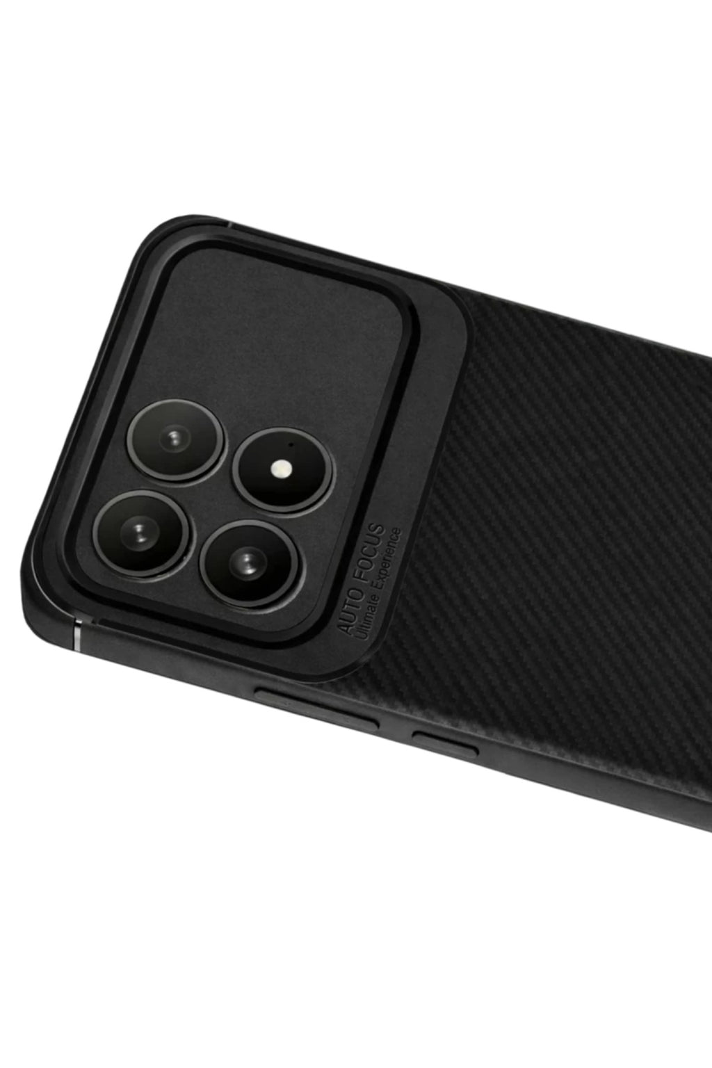 Xiaomi Poco F8 Pro Uyumlu Auto Focus Karbon Kapak - Siyah