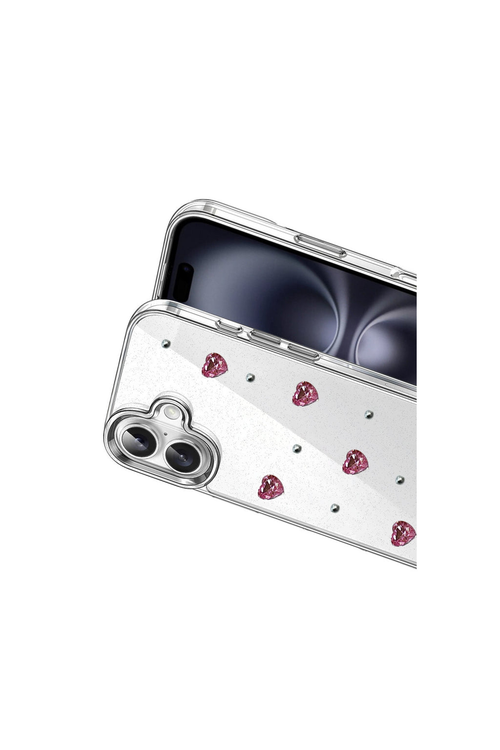 Apple iPhone 17 Uyumlu Fiyonk Desenli Kapak - Desen 3