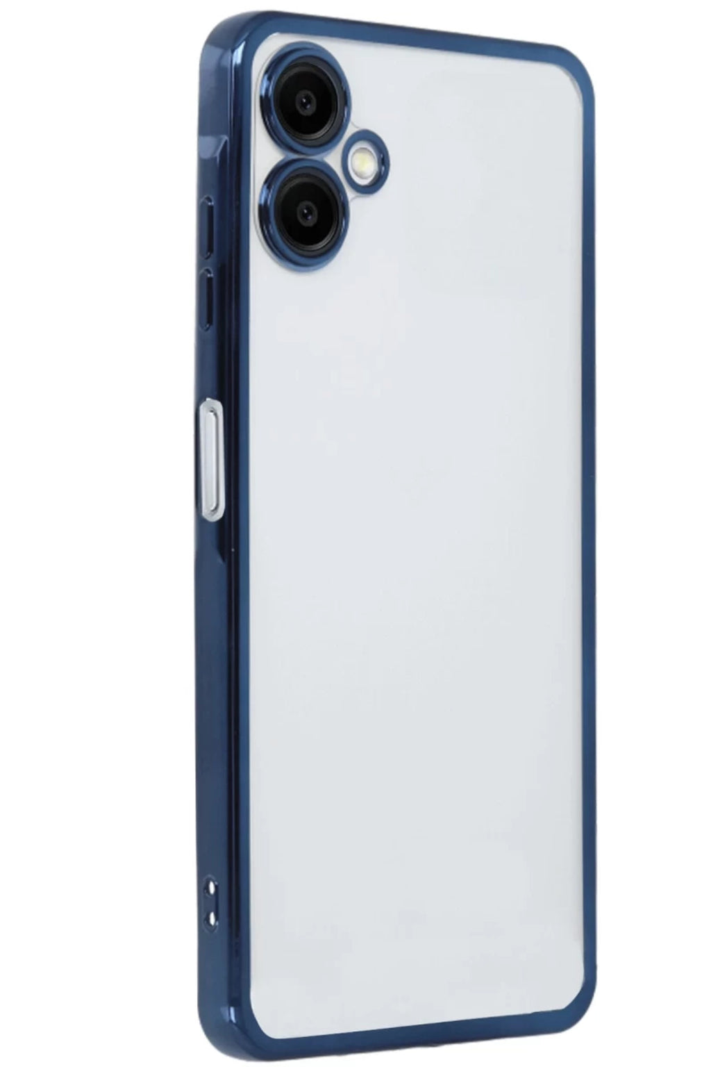 Samsung Galaxy A06 Uyumlu Kılıf Lensli Silikon - Lacivert