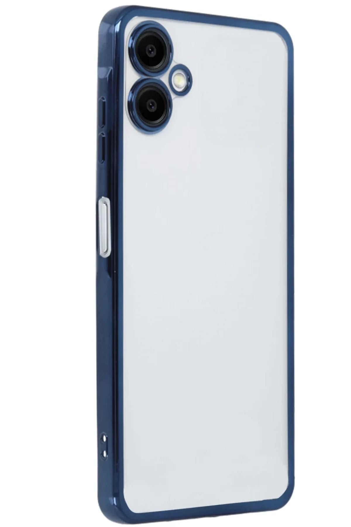 Samsung Galaxy A06 Uyumlu Kılıf Lensli Silikon - Lacivert