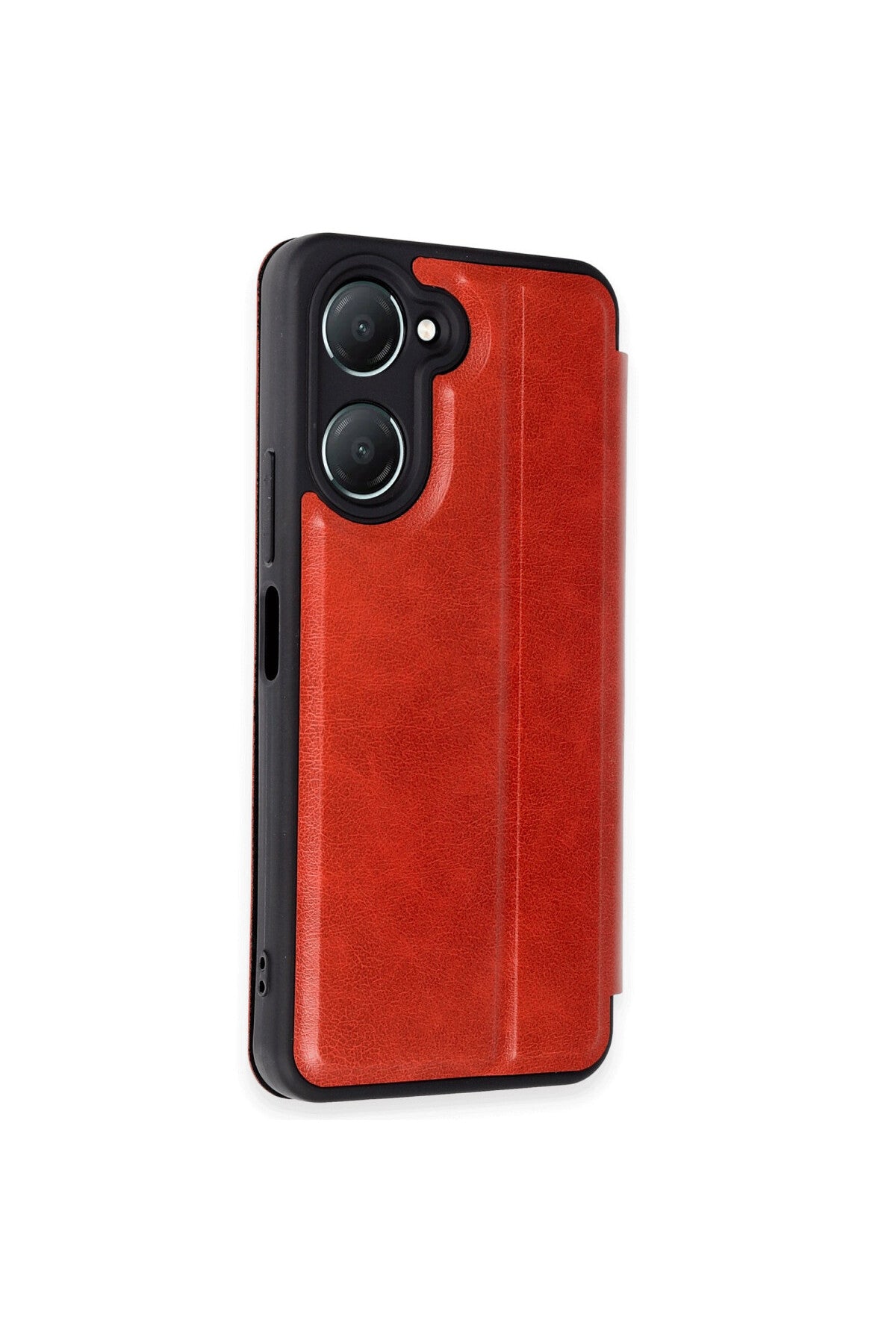 Vivo Y18 Uyumlu Kılıf Flip Cover - Kırmızı